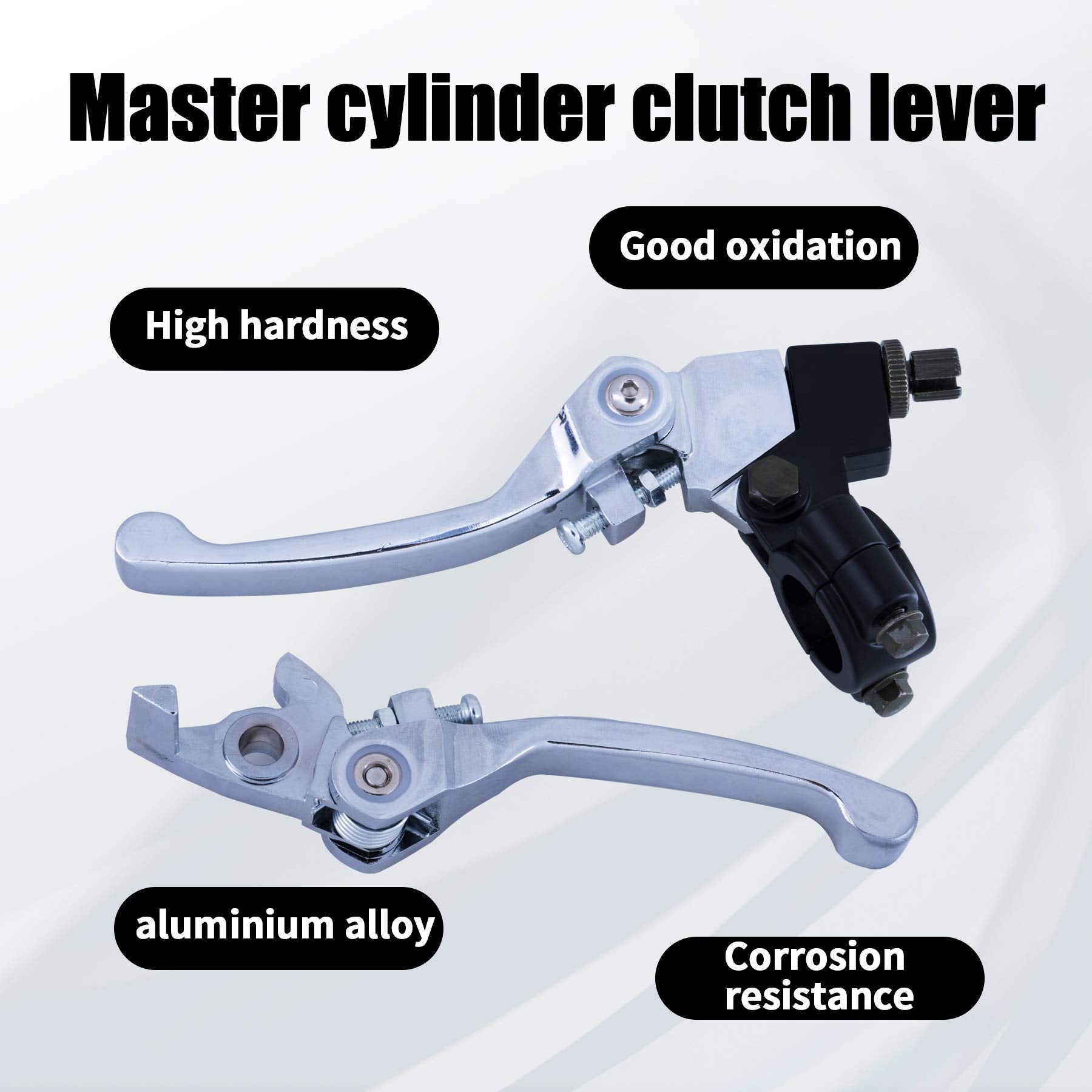 Cncmotok Folding Aluminum Clutch Brake Lever For 22Mm 7/8 Inch Handlebar 110Cc 125Cc 140Cc Ttr 125Cc Ssr Xmotos Apollo 125 Pit Dirt Bike Motorcycle
