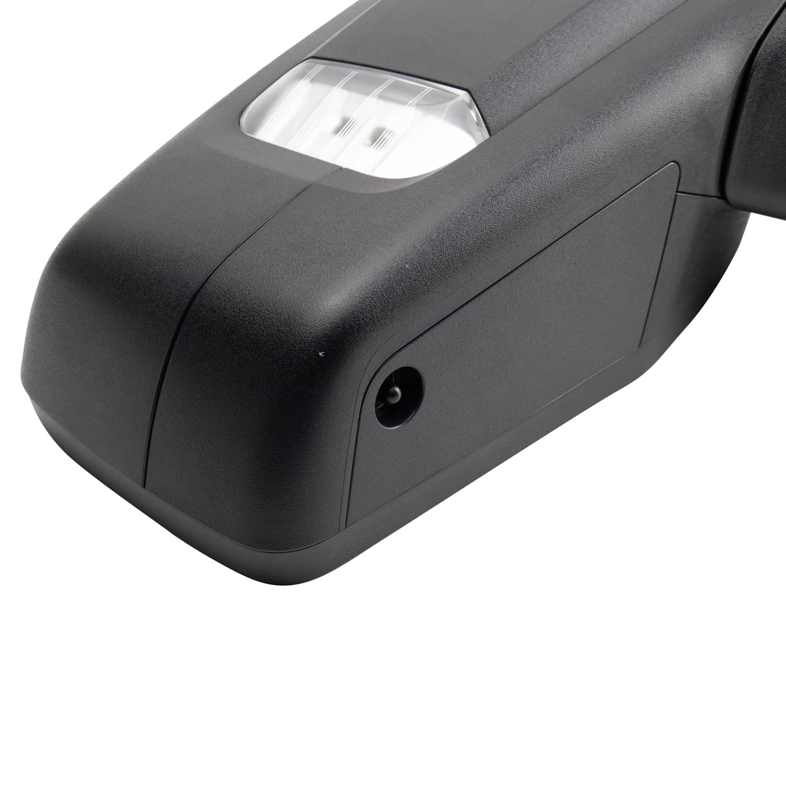 Trq Right Mirror Power Manual Folding With Utility Spotlight Passenger Side Compatible With 2019-2023 Chevrolet Silverado 1500 2