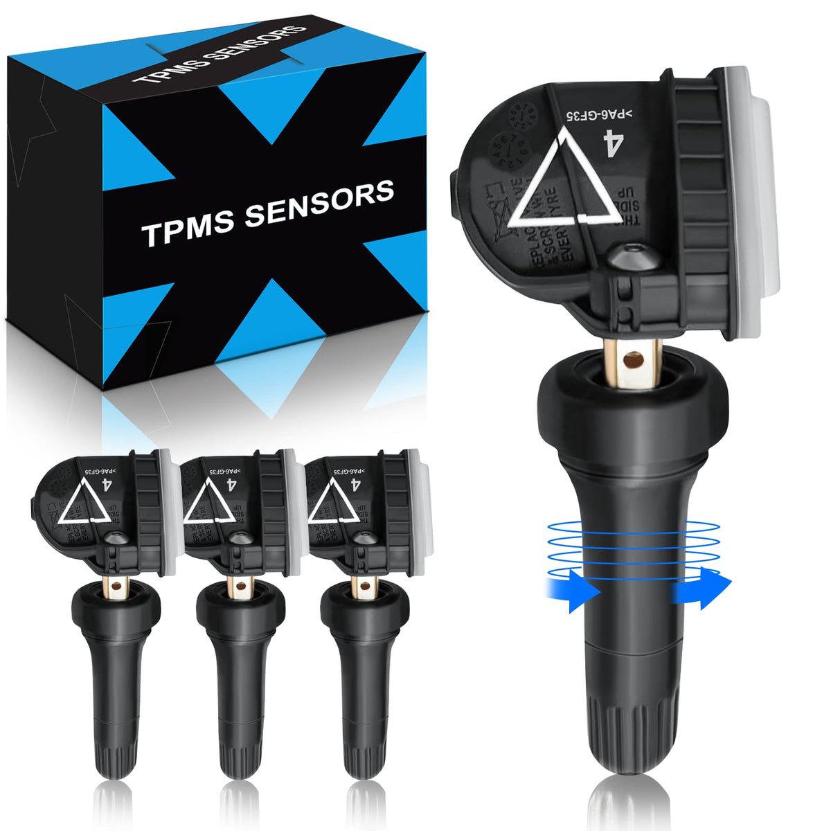 YZHIDIANF Pre-Programed TPMS Sensor for:-Chevy Traverse 2016 2017 2018 2019 2020 2021 2022 Impala 2017 2018 Camaro Malibu for:-B