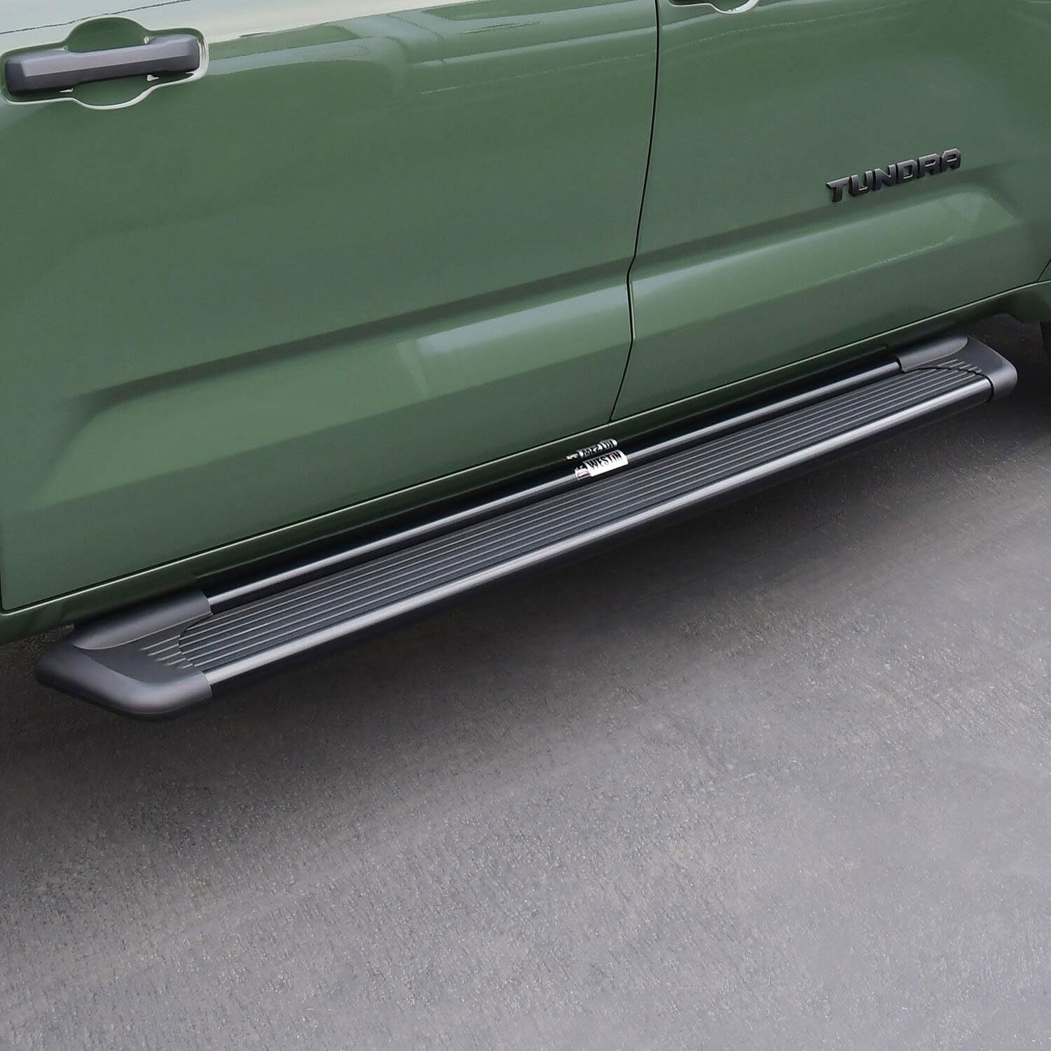 Westin 27-6145 Sure-Grip Running Boards Aluminum Black Pair 93 In.