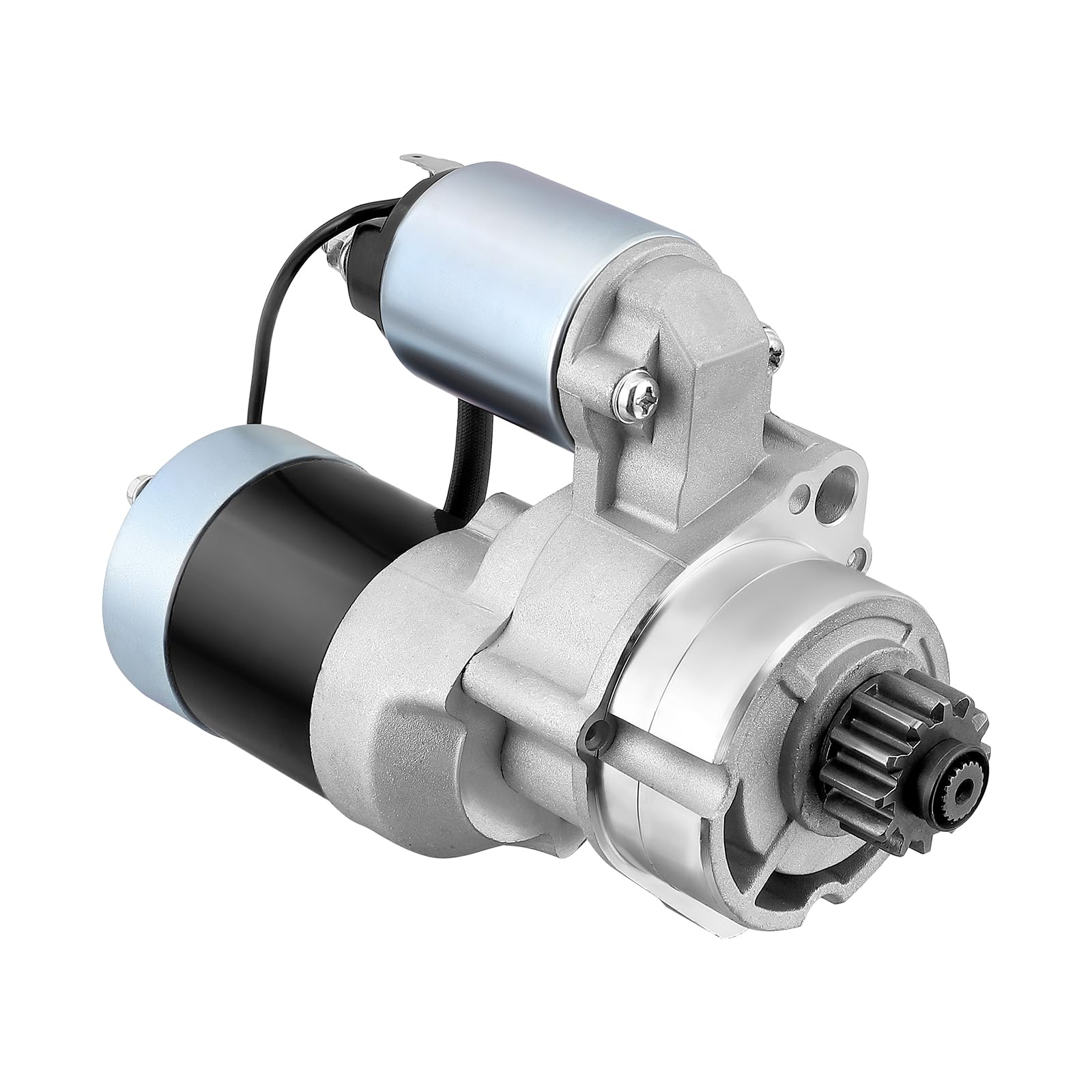 17834N New Starter Motor Compatible with Infiniti QX4 2001-2003 3.5L, Nissan Pathfinder 2001-2004 3.5L, 12V 1.4KW 12 Teeth Clock