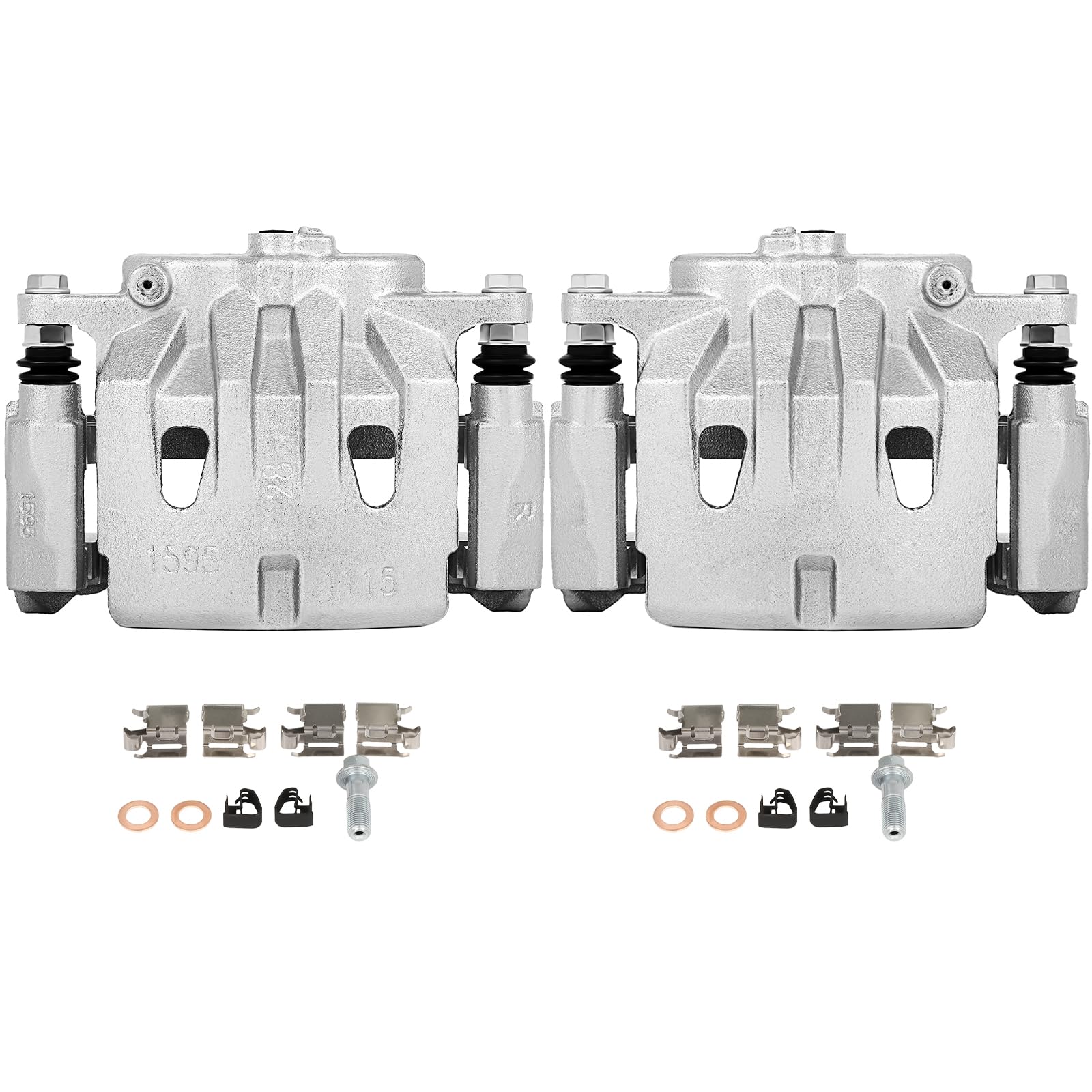 SCITOO 19B6274 19B6275 Front Left & Right Disc Brake Calipers Assembly w/Bracket For Lexus For RX350 2010-2015,For Toyota For Hi