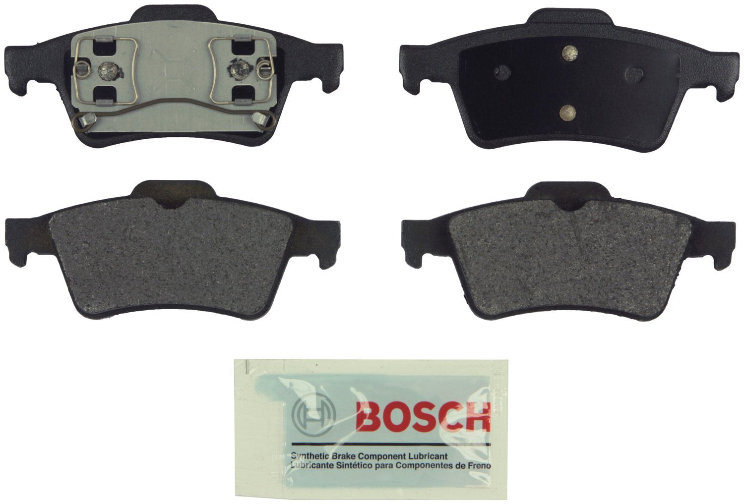 BOSCH BE973 Blue Semi-Metallic Disc Brake Pad Set - Compatible With Select Mazda 3; Saab 9-3; Volvo S40, V50; REAR