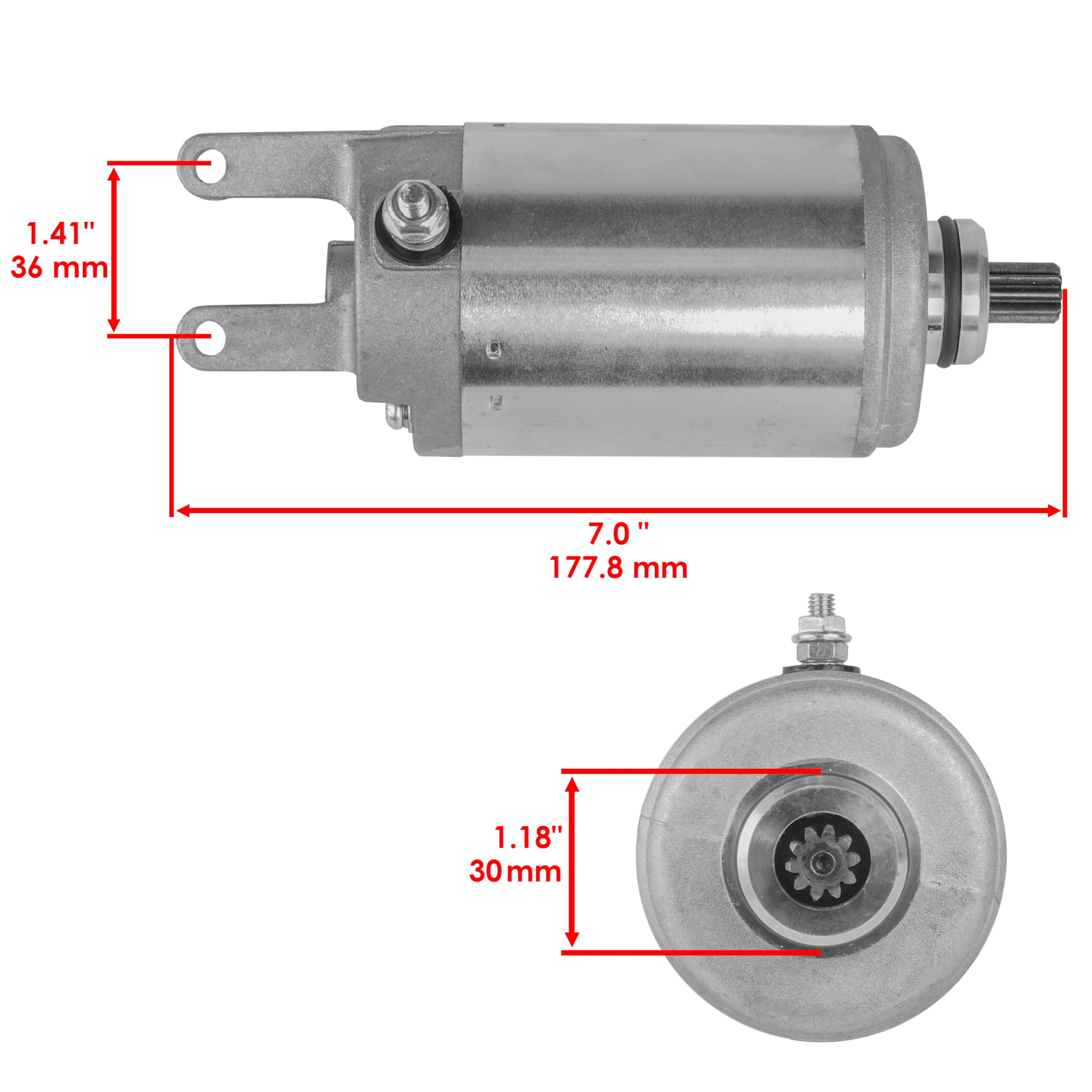 Caltric Starter Compatible With Honda Trx250 Trx 250 Fourtrax 1985 1986