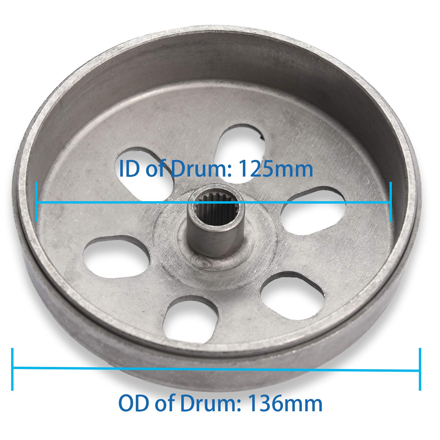 Cleo Clutch Assembly Rear Clutch For Gy6 125Cc And 150Cc 4-Stroke Engine Scooter Atv Taotao Roketa Sunl