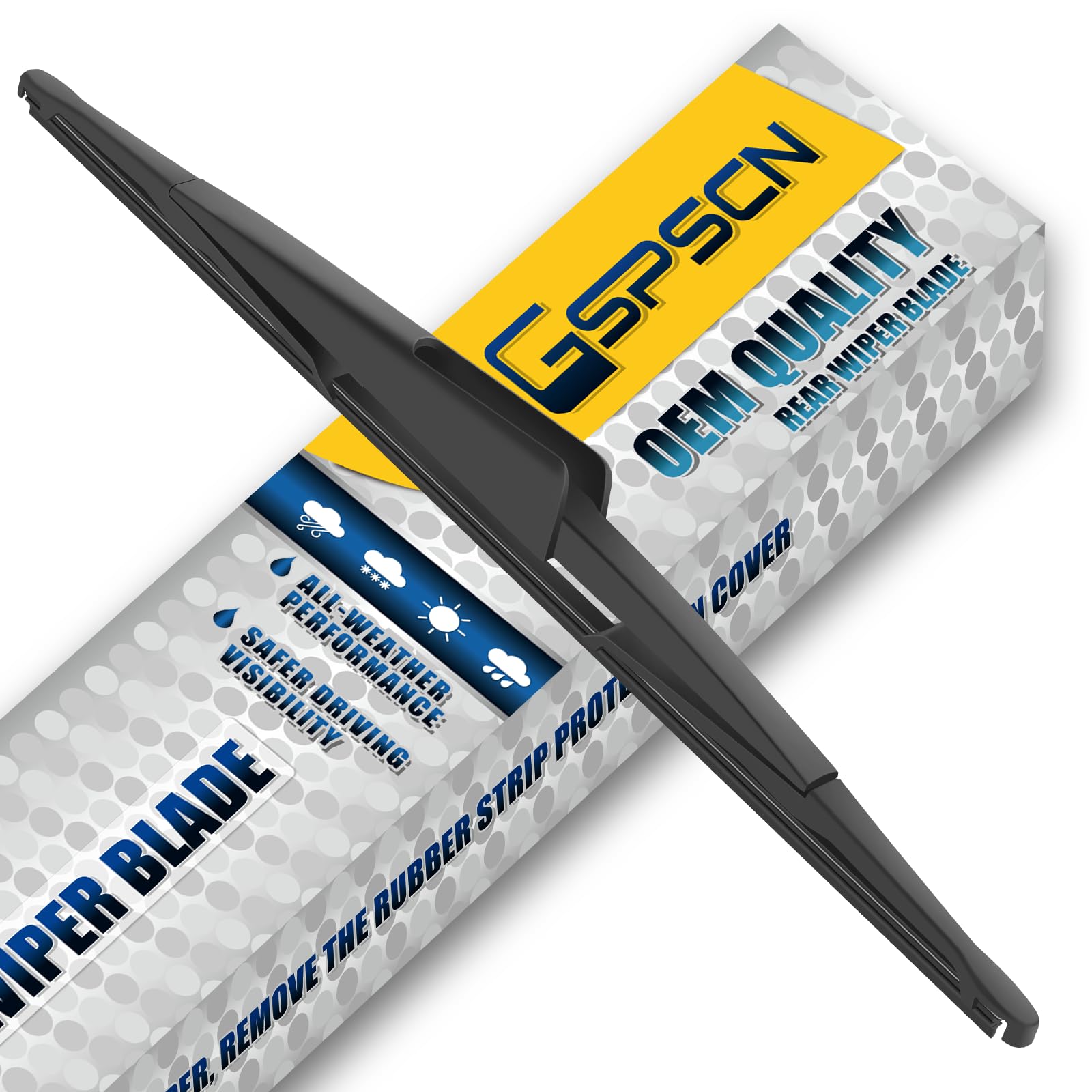 Gspscn 16'' Rear Wiper Blade,Original Replacement Back Windshield Wiper Blades For Ford Expedition 2016-2009 / For Lincoln Navig