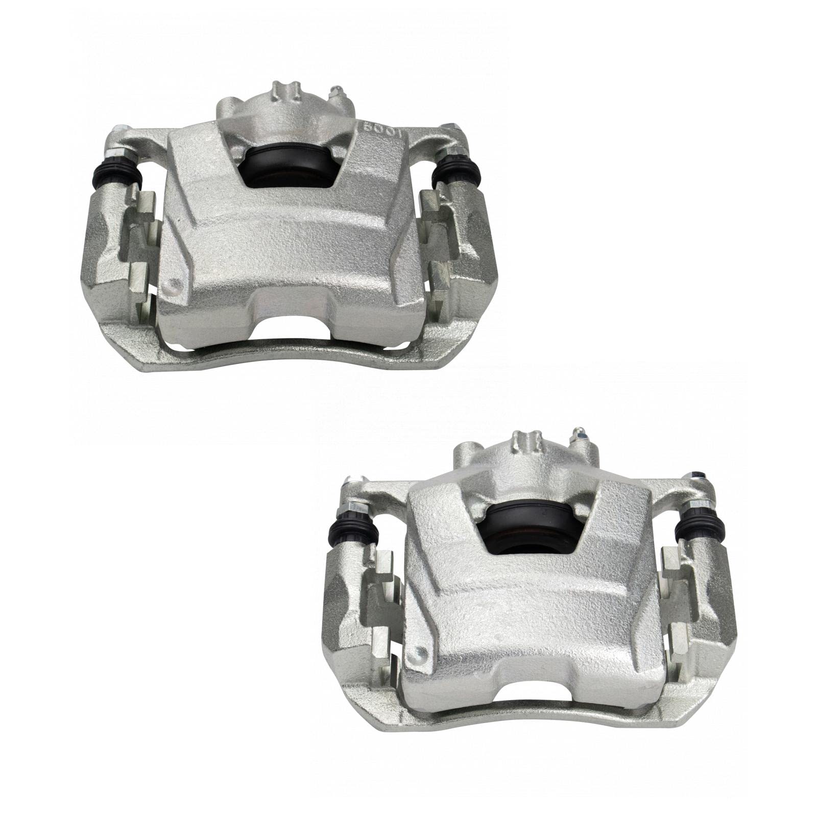 Trq Front Brake Caliper Set Compatible With 2011-2015 Chevrolet Cruze 2016 Cruze Limited 2012-2017 Sonic
