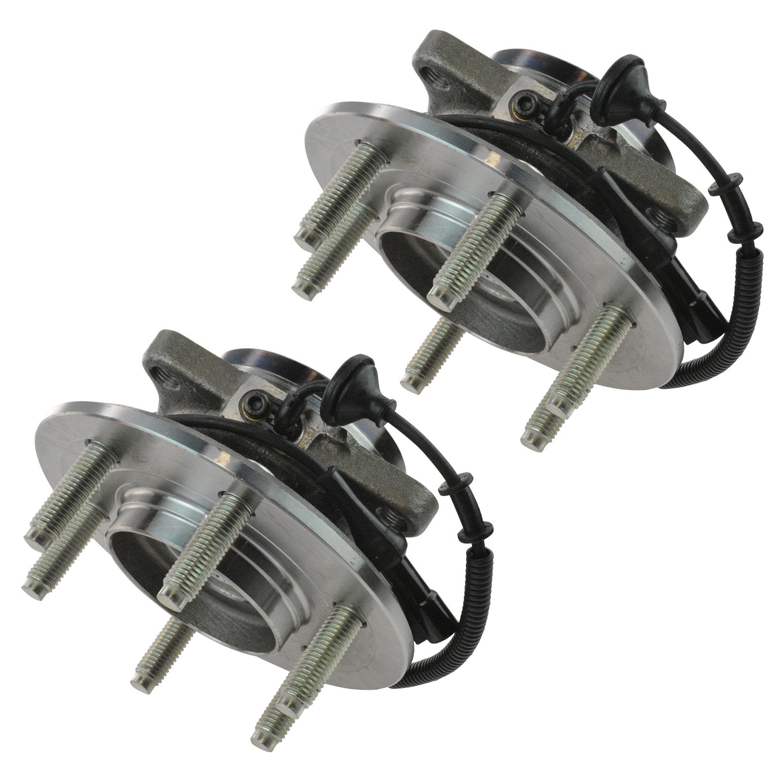 Trq Rear Wheel Hub Bearings Assembly Set Compatible With 2007-2010 Ford Expedition Lincoln Navigator