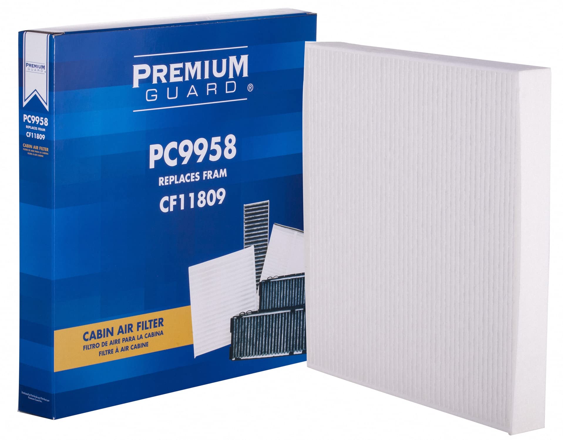 PG PC9958 Cabin Air Filter|Fits 2020-19 Chevrolet Suburban,2020-15 Cadillac Escalade ESV