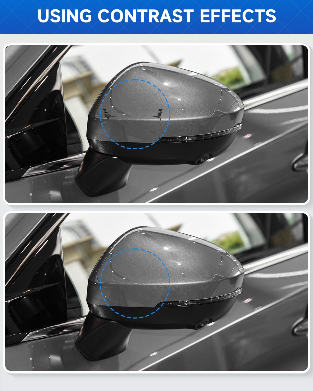 K51 Platinum Graphite Metallic Touch Up Paint Compatible with Nissan Exact Match Touch Up Paint Car Scratch Repair