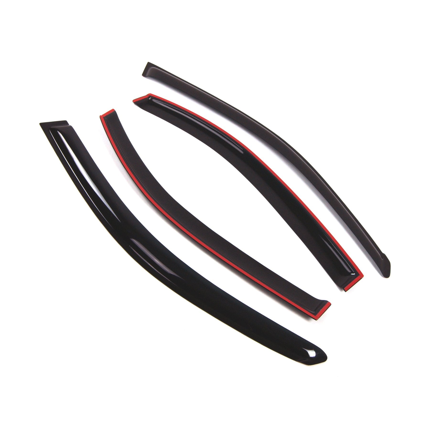 Car Window Rain Guard | Outside Mount Visors Auto Side Window Deflectors | Windows Visor Rain Shields Compatible With 1996-2005