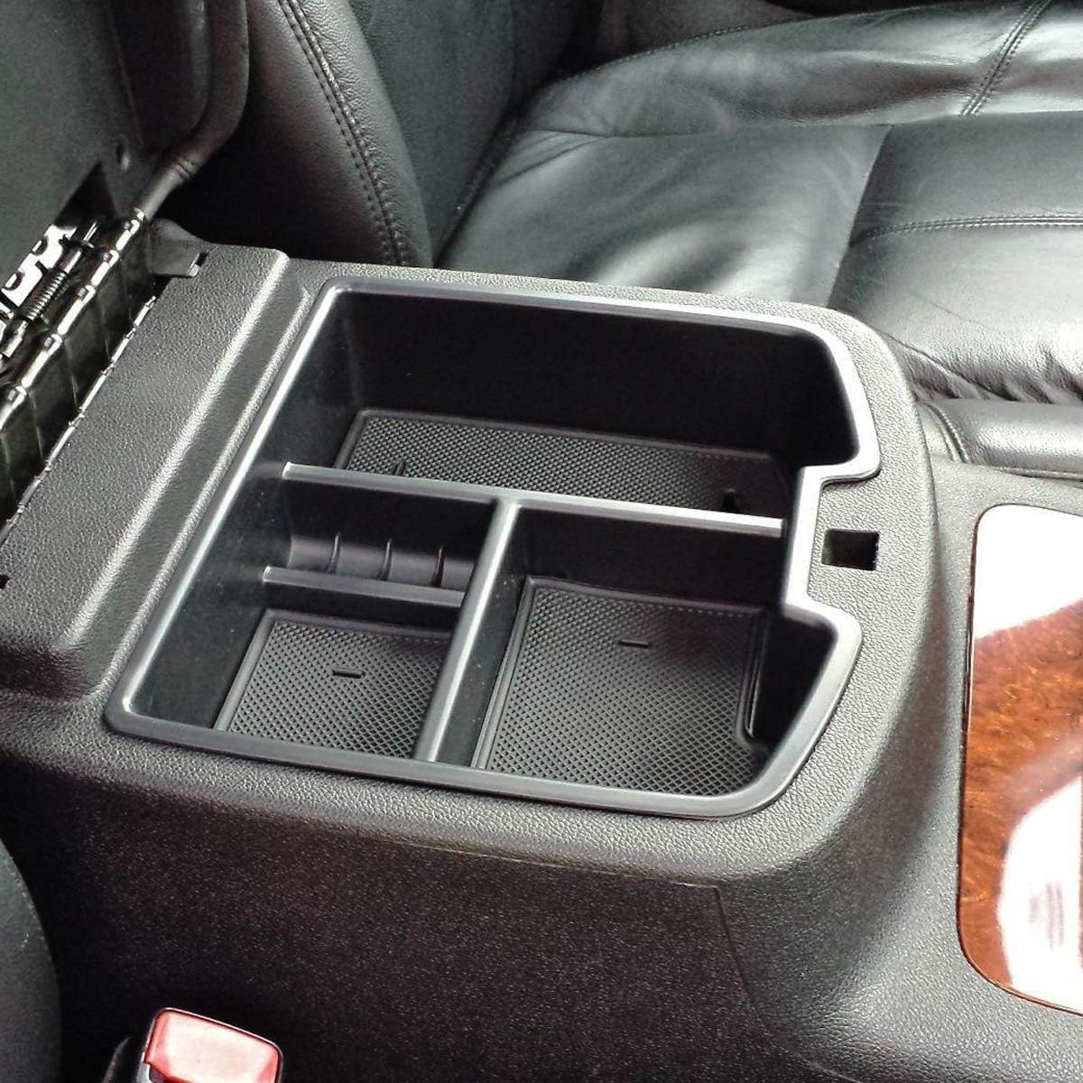 EDBETOS 07-14 Full Size Trucks Center Front Floor Console Compatible with Chevrolet Avalanche Tahoe Silverado Suburban 1500 2500