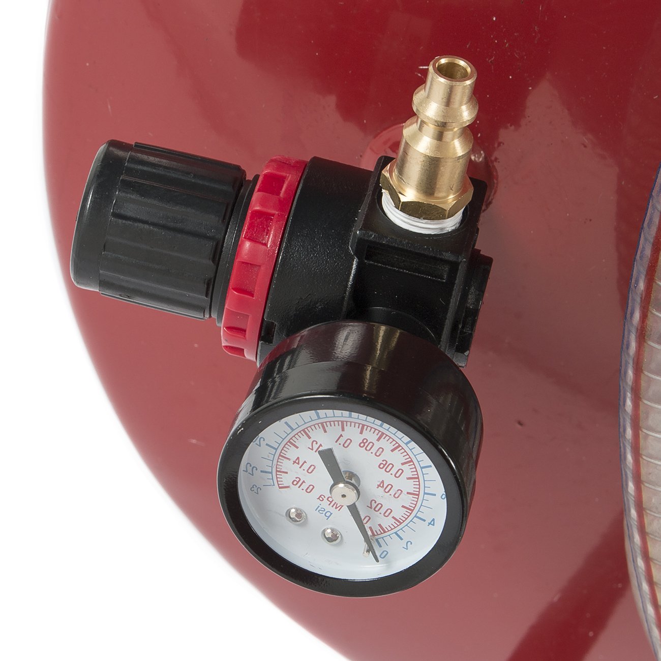 Arksen 20 Gallon Waste Oil Change Tank, Portable Air Operated Fluid Drain Disposal With Adjustable Height, Heavy Duty Construction With Wheels, Automotive - Red