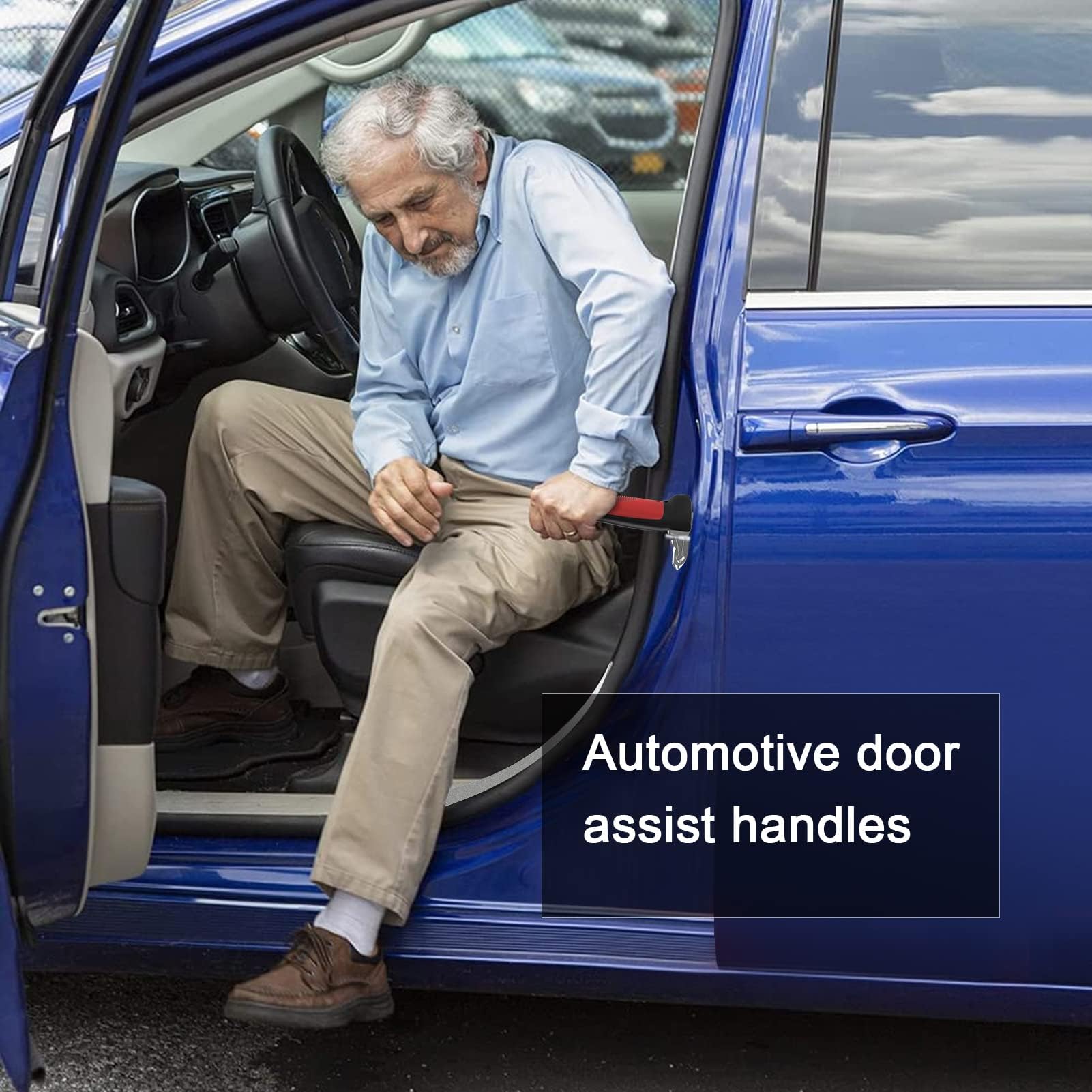 Byojia 5 In 1 Vehicle Support Handles Elderly Portable Automotive Door Assist Handles Multifunction Car Handle For Elderly And H