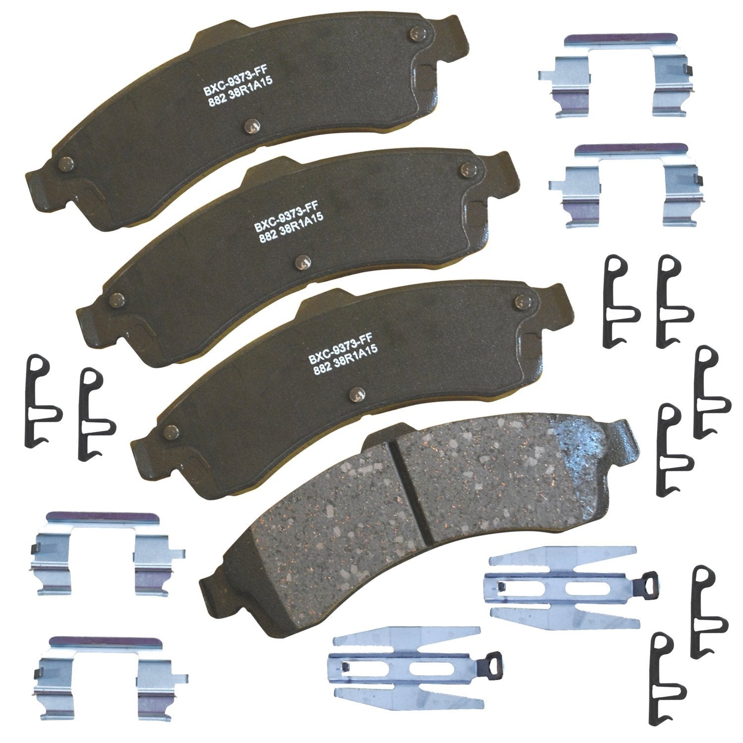 Bendix Premium Sbc882 Ceramic Front Brake Pads For Select Models Buick Rainier, Chevrolet Ssr, Trailblazer, Trailblazer Ext, Gmc