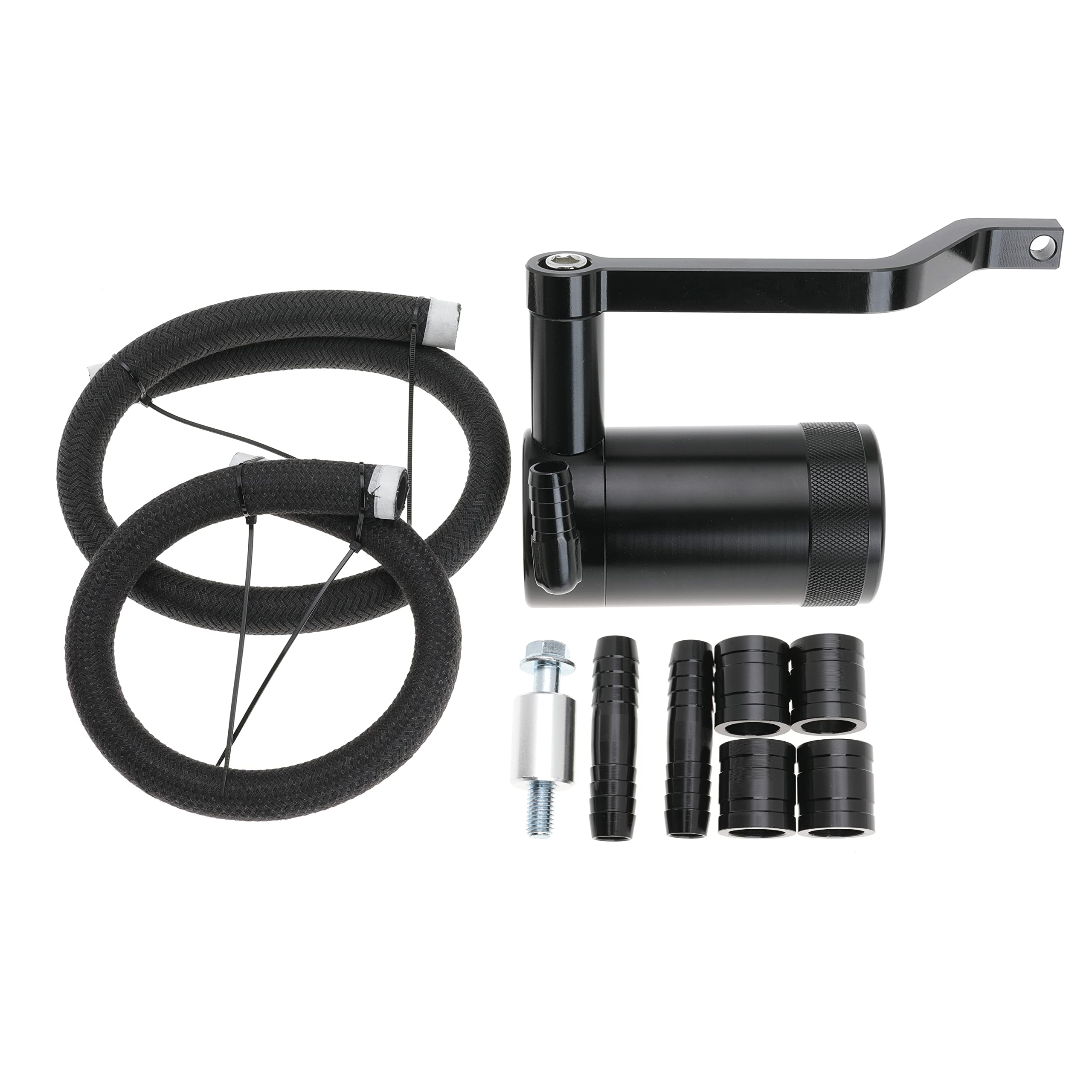 Jofynzo Billet Catch Can HEMI Technology Z-Bracket Scat Pack Compatible with Dodge Challenger Charger for Chrysler 300 for Jeep