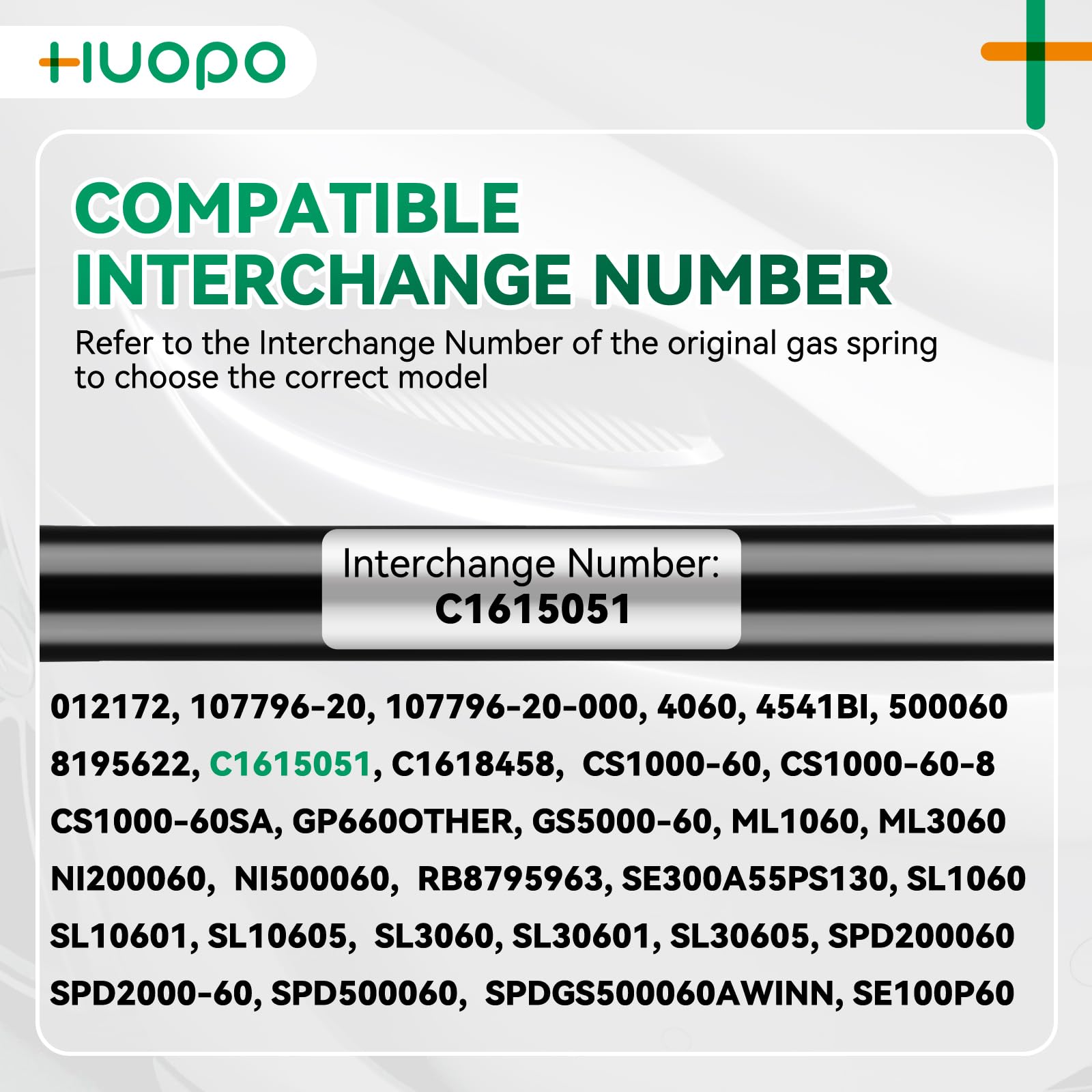 C16-15051 4060 10 Inch 60Lb/267N Gas Strut Shocks Spring Lift Support For Truck Pickup Tool Box Lid Rv Overhead Cabinet Door Toy