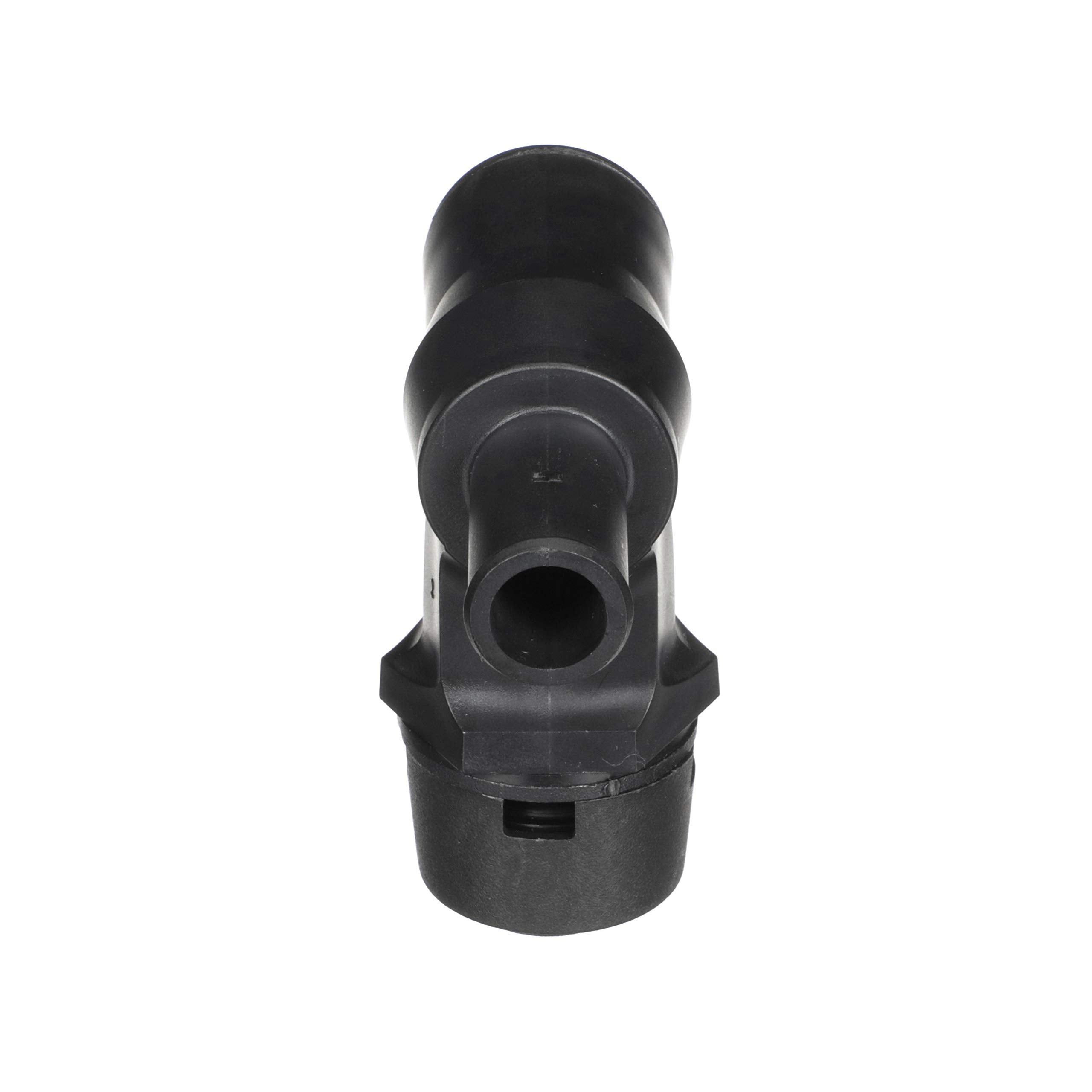 Attwood 1670-3 90-Degree P-Trap Fuel Tank Vent, Standard Mount, 5/8-Inch Interior Diameter Hose, Black with Black Vent Head