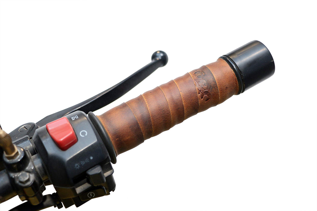 bikerz vintage motorcycle leather tobacco THE BIKERZ Vintage Motorcycle Handle Bar Leather Grips Wrap bikerz vintage motorcycle leather tobacco THE BIKERZ Vintage Motorcycle Handle Bar Leather Grips Wrap