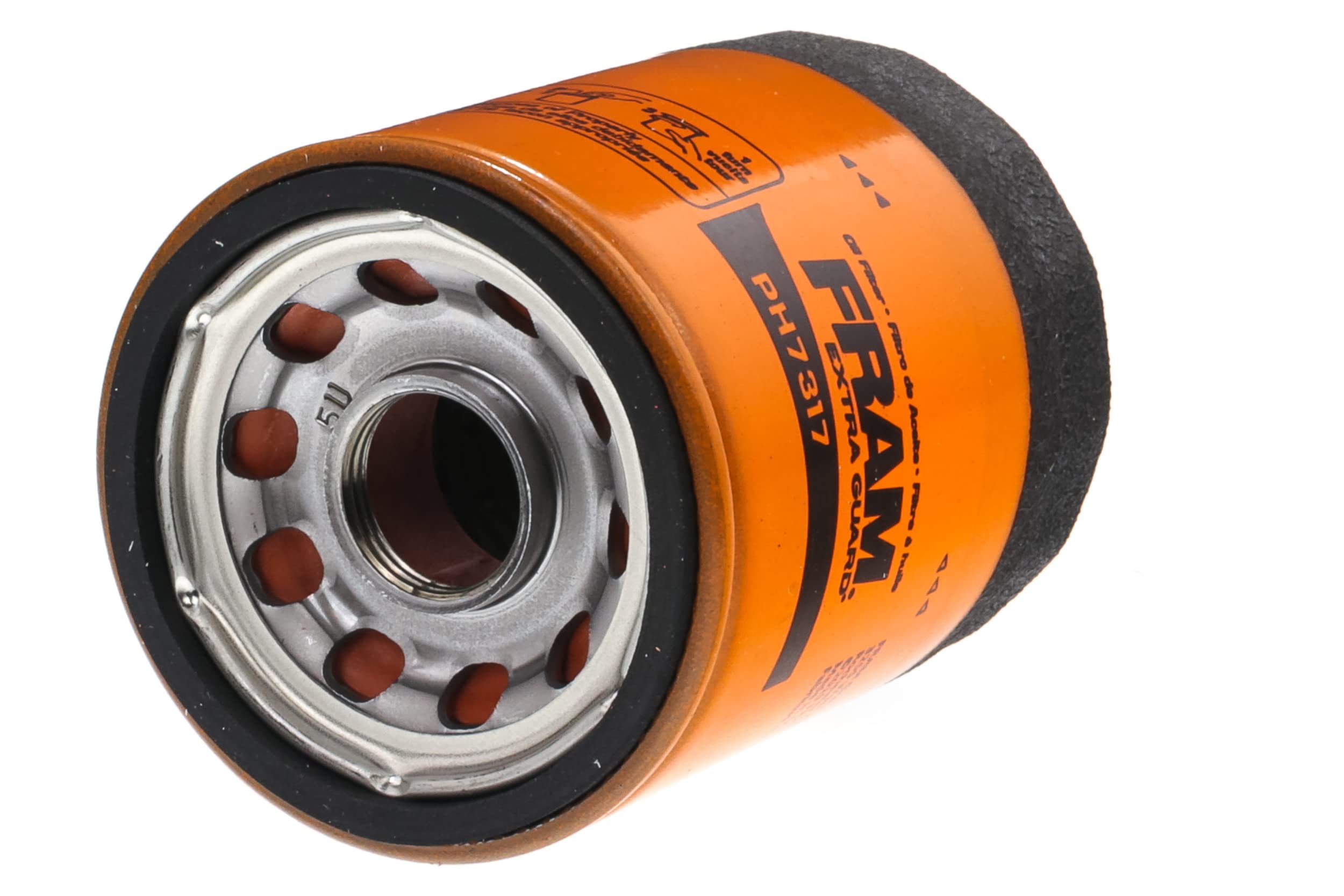 Fram Extra Guard Ph7317, 10K Mile Change Automotive Replacement Interval Spin-On Engine Oil Filter For Select Vehicle Models