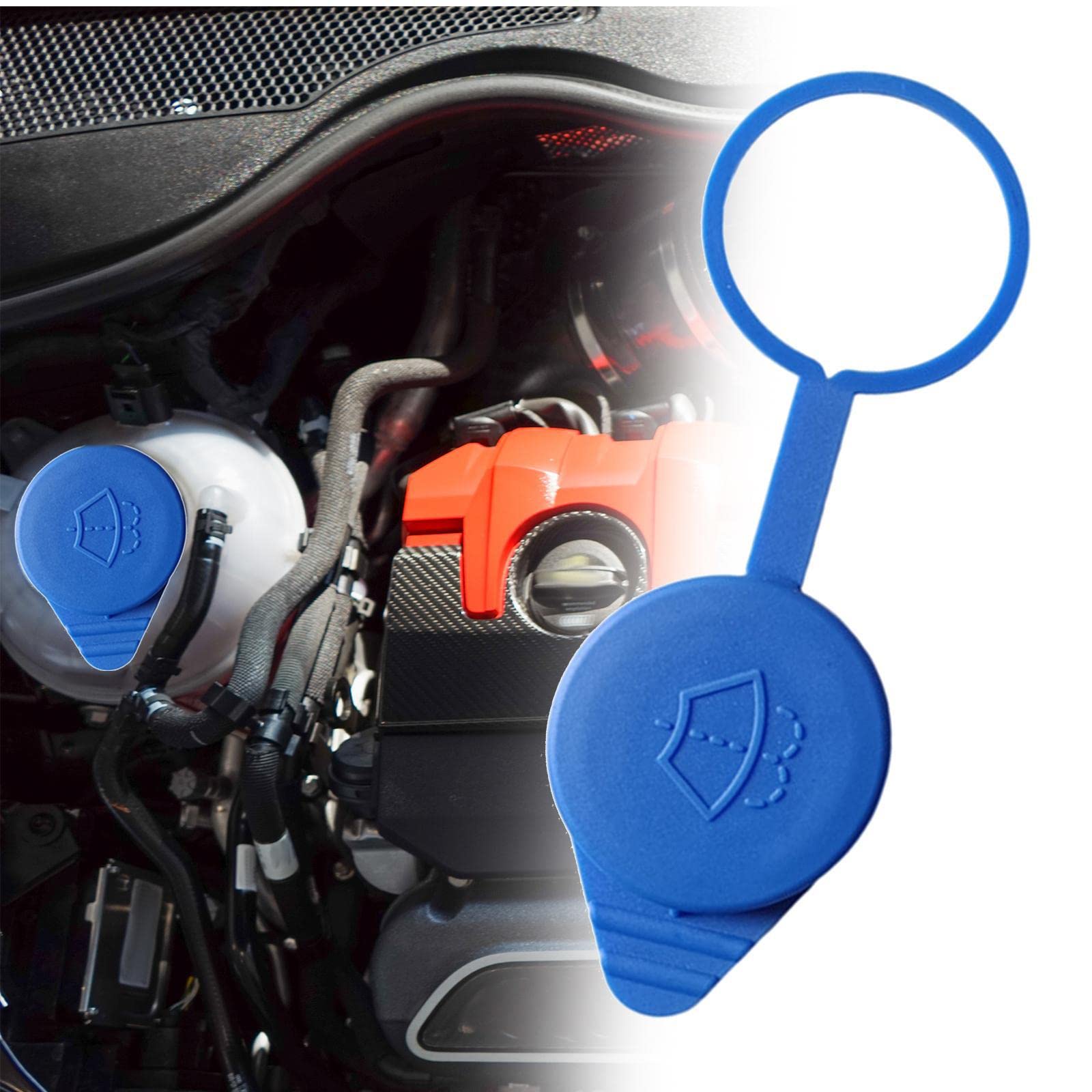 Kt1Z17632A, Cp9Z-17A605-A, Replacement For Ford Focus 2012-2018 Windshield Washer Fluid Reservoir Cap (1)