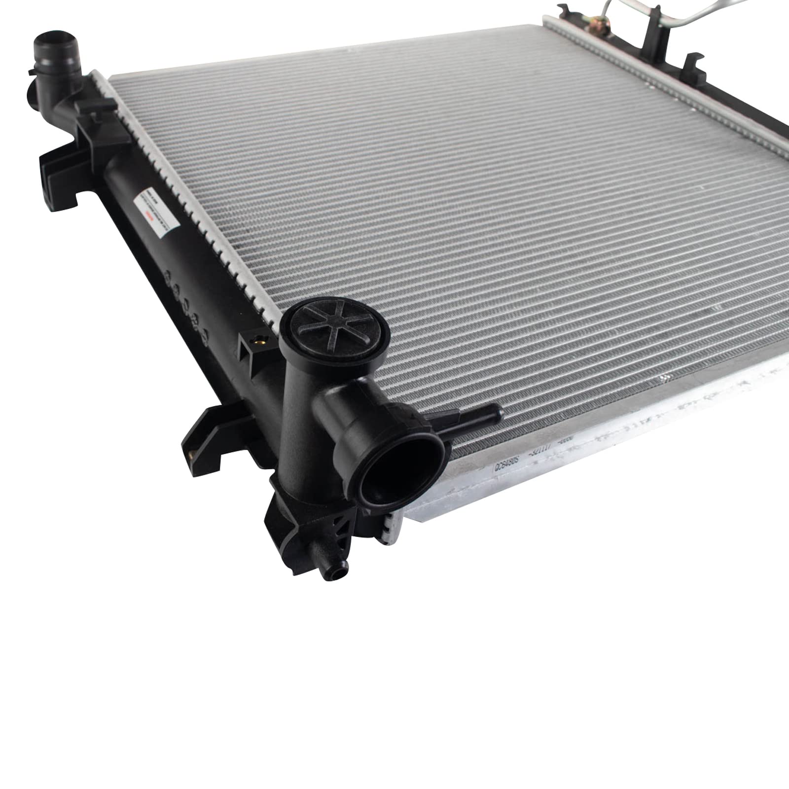 Trq Radiator Assembly Aluminum Core Compatible With 15-19 Hyundai Sonata Cu13506