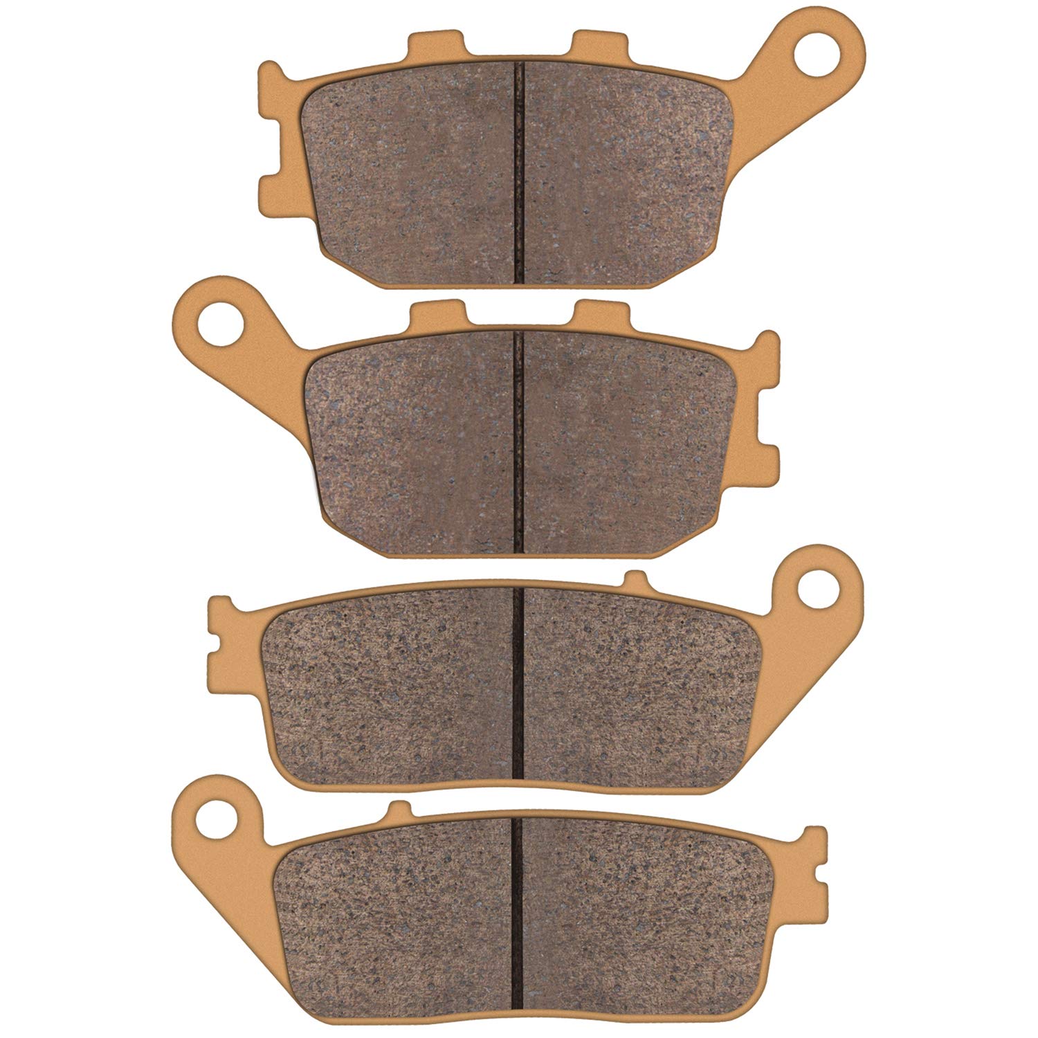 Zinger Brake Pads for Honda VTX 1300 C R 2004-2011,2010-2021 Honda VT 1300 CX Fury,2010-2014 Honda VT 1300 CR CS Sabre, Honda VT