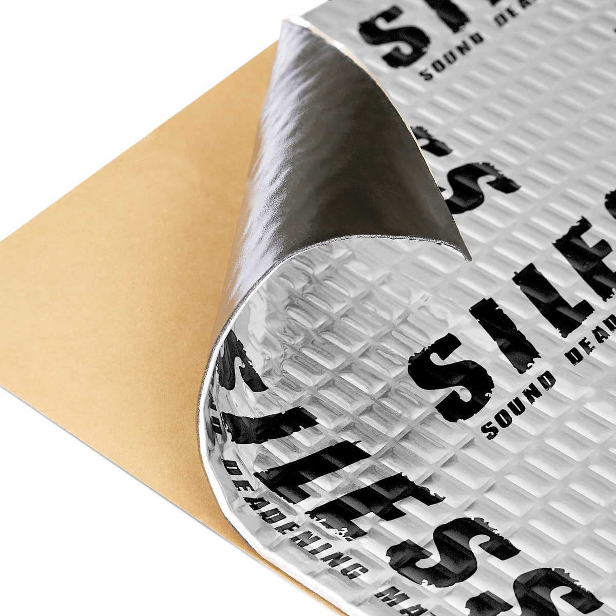Siless 80 Mil (2Mm) 36 Sqft (3.4 Sqm) Car Sound Deadening Mat - Butyl Automotive Sound Deadener - Noise Insulation And Vibration Dampening Material (36 Sqft)