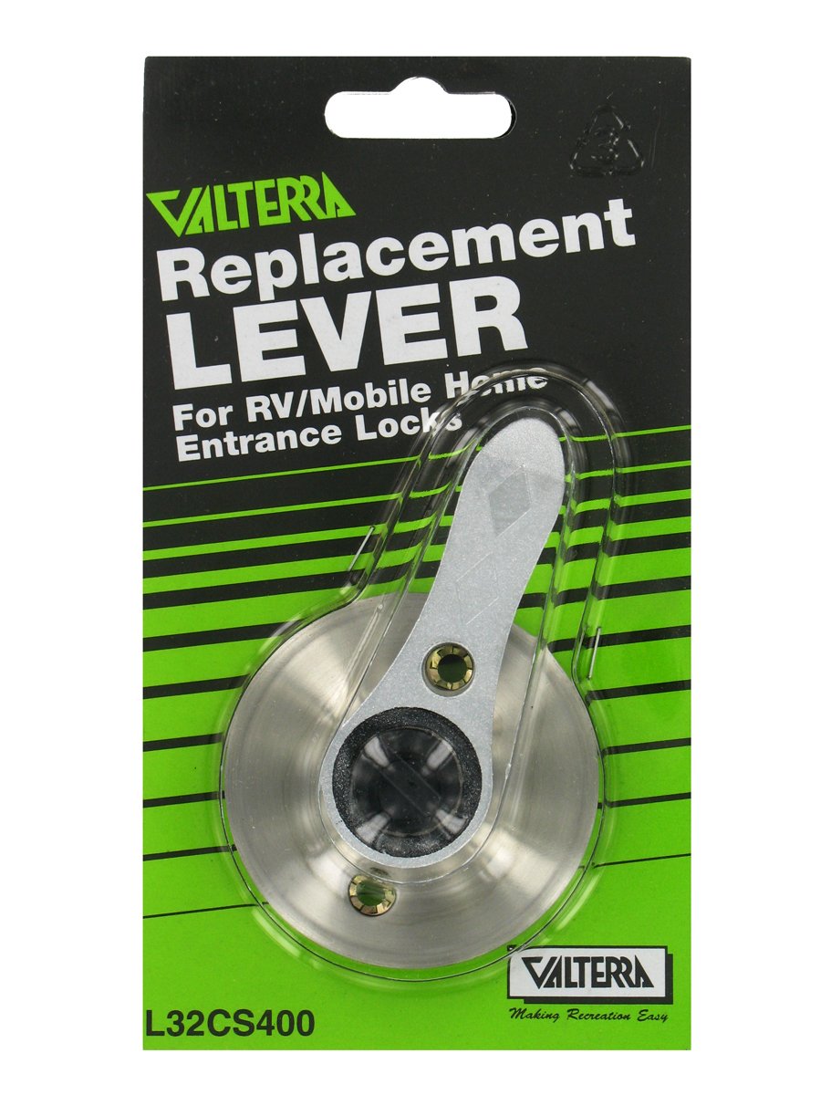 Valterra L32CS400 Lever Replacement for Entrance Door Lock,Silver