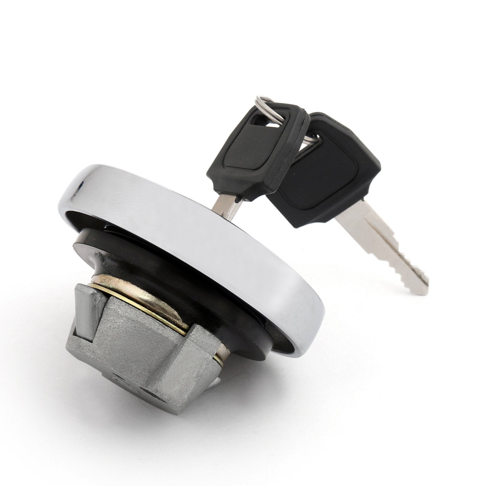 Areyourshop Fuel Gas Tank Cap With Keys For Yamaha Xvs125 Drag Star 2000-04, Xvs250/Drag Star 250/V-Star 250 2000-12, Xv1700 Road Star S 2008-2014, Xvz1300 Royal Star 1996-2013
