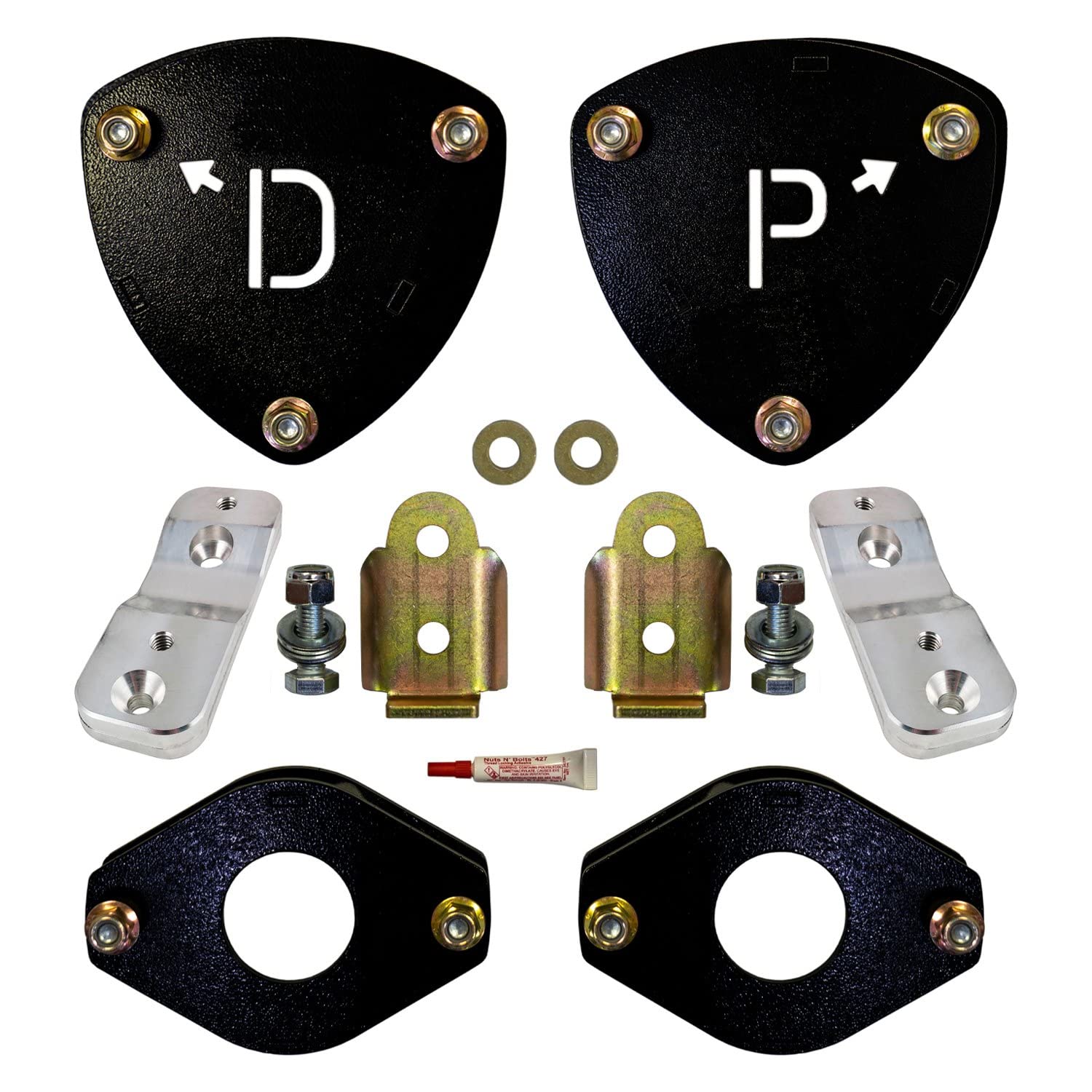 Skyjacker So1520Ms Suspension Lift Kit; 2 In. Lift; W/Metal Strut Spacers; Front/Rear Sway Bar Bracket; Front End Links;