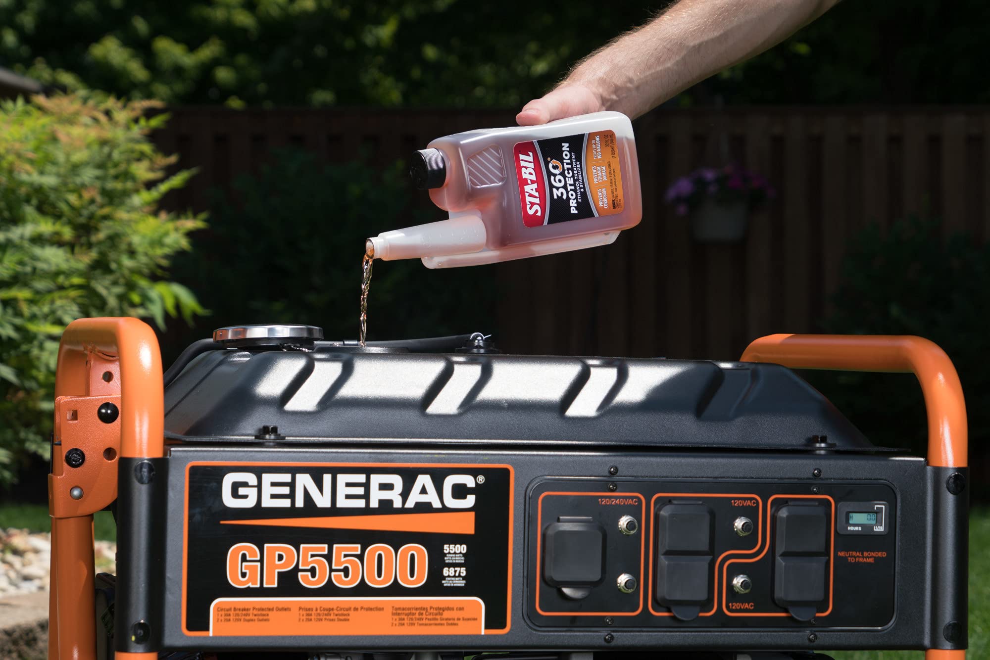 Sta-Bil 360 Protection Ethanol Treatment & Fuel Stabilizer - Full Fuel System Cleaner - Fuel Injector Cleaner - Increases Fuel Mileage - Protects Fuel System - Treats 160 Gallons - 32 Fl. Oz. (22275), Amber