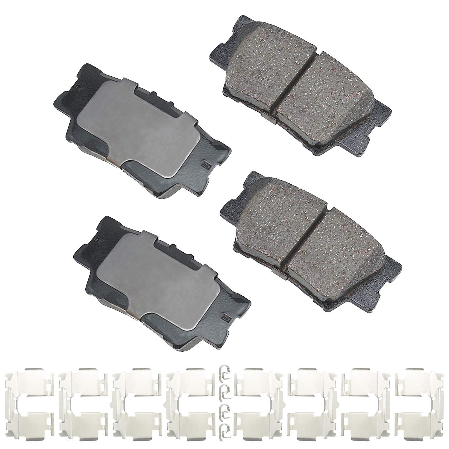 Akebono-Act1212A Ultra-Premium Ceramic Rear Disc Brake Pads