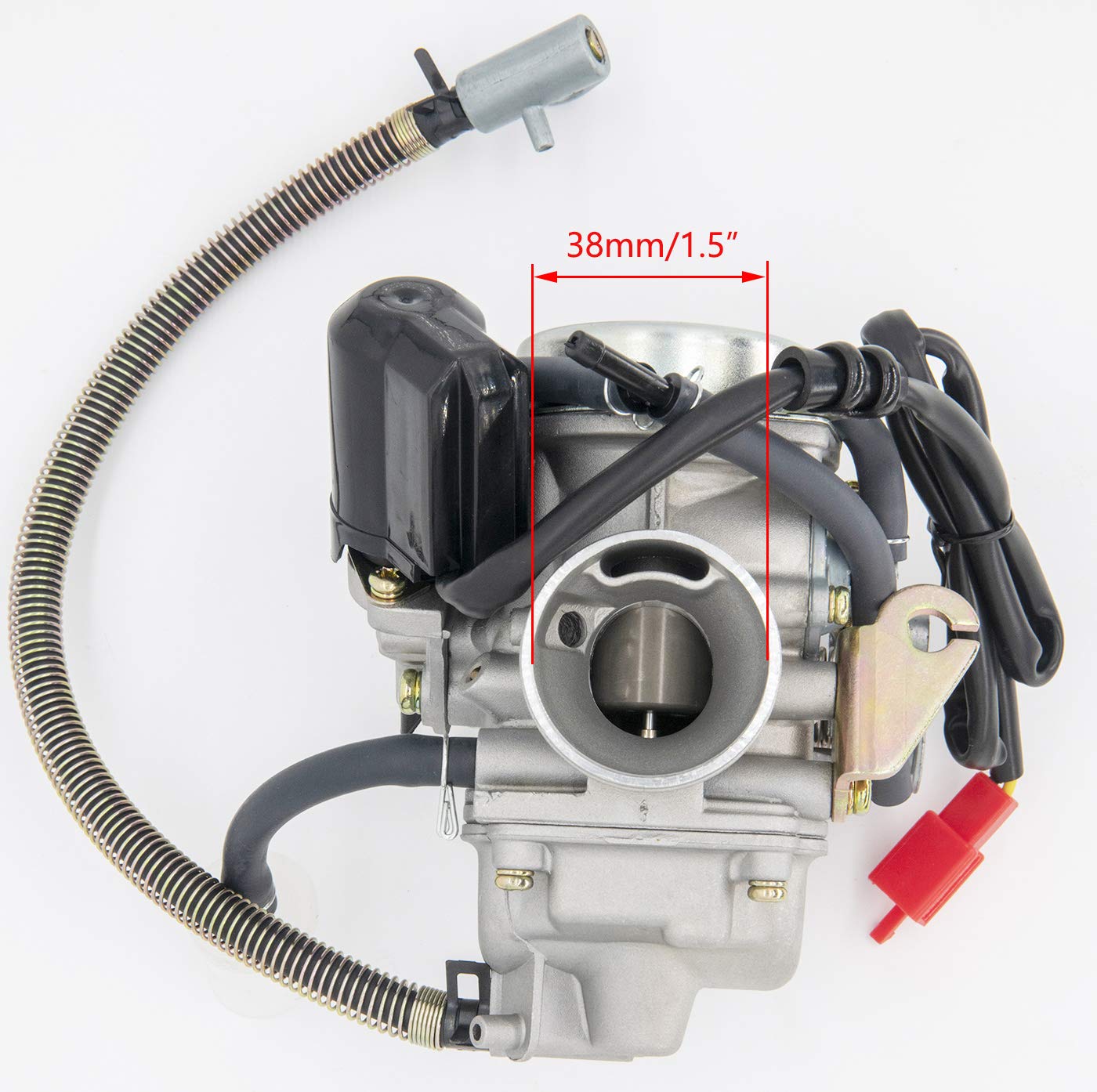 Gy6(150Cc) Carburetor For 150Cc 125Cc 152Qmj 157Qmj 4 Stroke Engines Electric Choke Motorcycle Scooter - Gy6 150Cc Carburetor 24