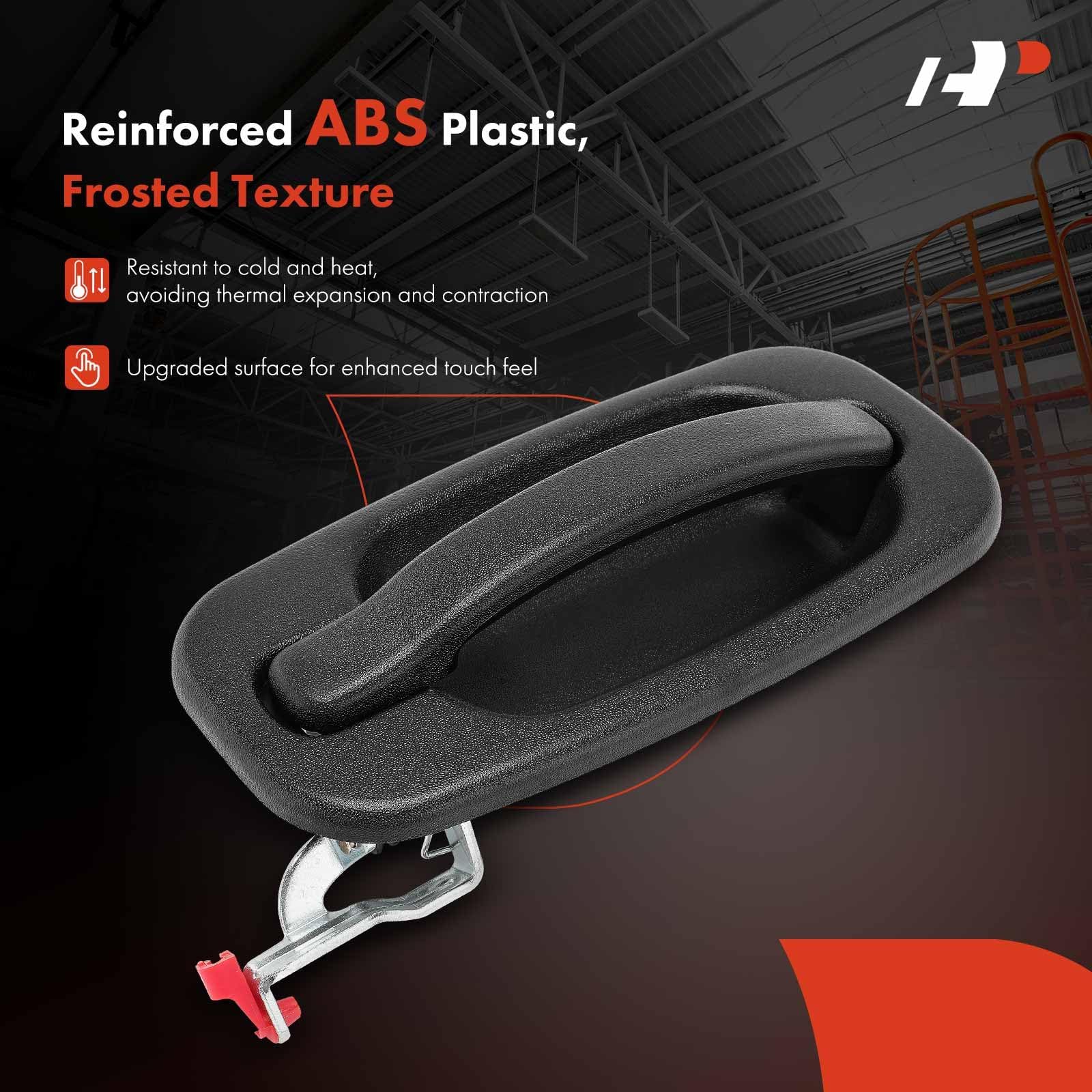 A-Premium - Rear Left Driver Side Exterior Door Handle - Compatible With Chevy Silverado 1500 2500 3500, Tahoe, Avalanche, Suburban & Gmc Sierra, Yukon & Cadillac - 2000-2007 - Replace# 15721571