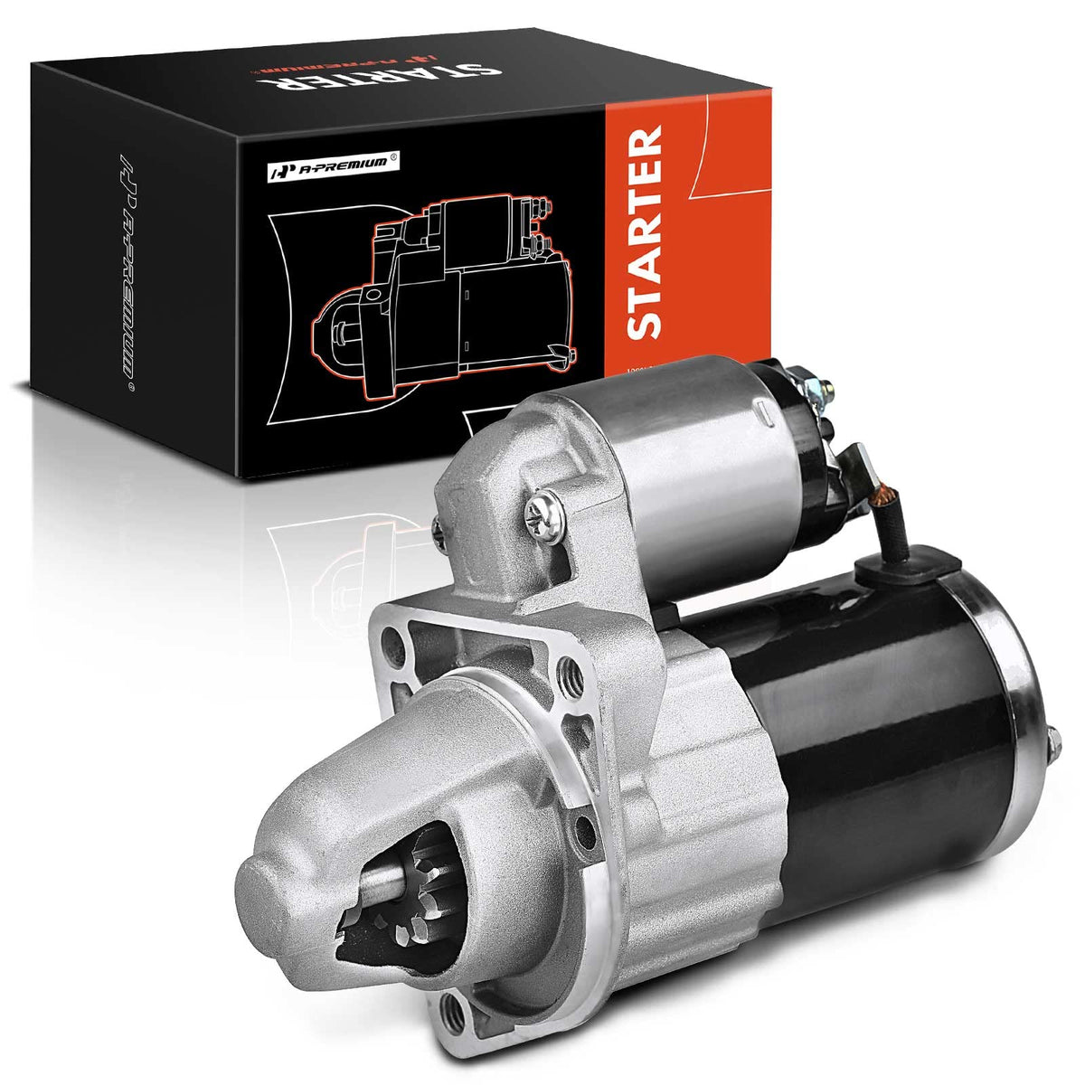 A-Premium Starter Motor Compatible with Ford Escape 2013-2016 L4 1.6L, Fusion 2013-2020 1.5L 1.6L, 1.4KW 12V 11-Tooth Clockwise,