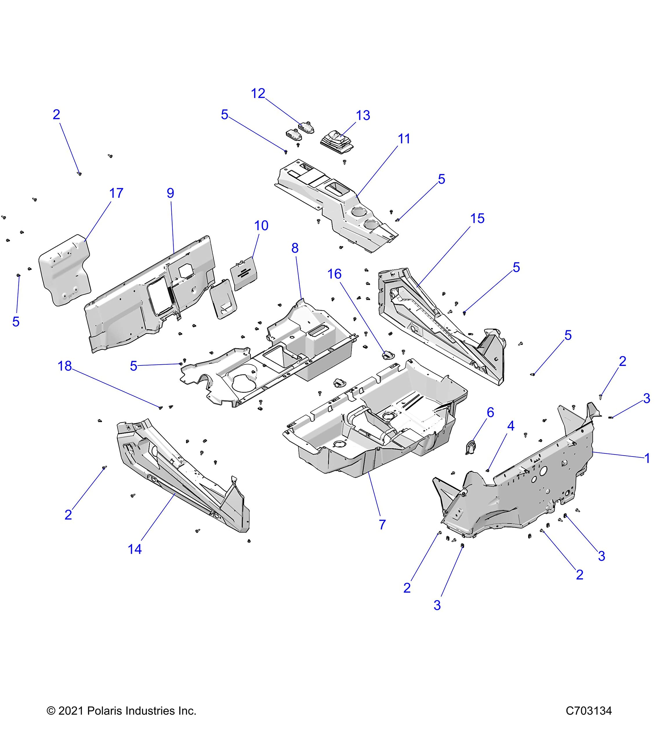 Polaris Rzr Shifter Boot, Genuine Oem Part 5415700, Qty 1