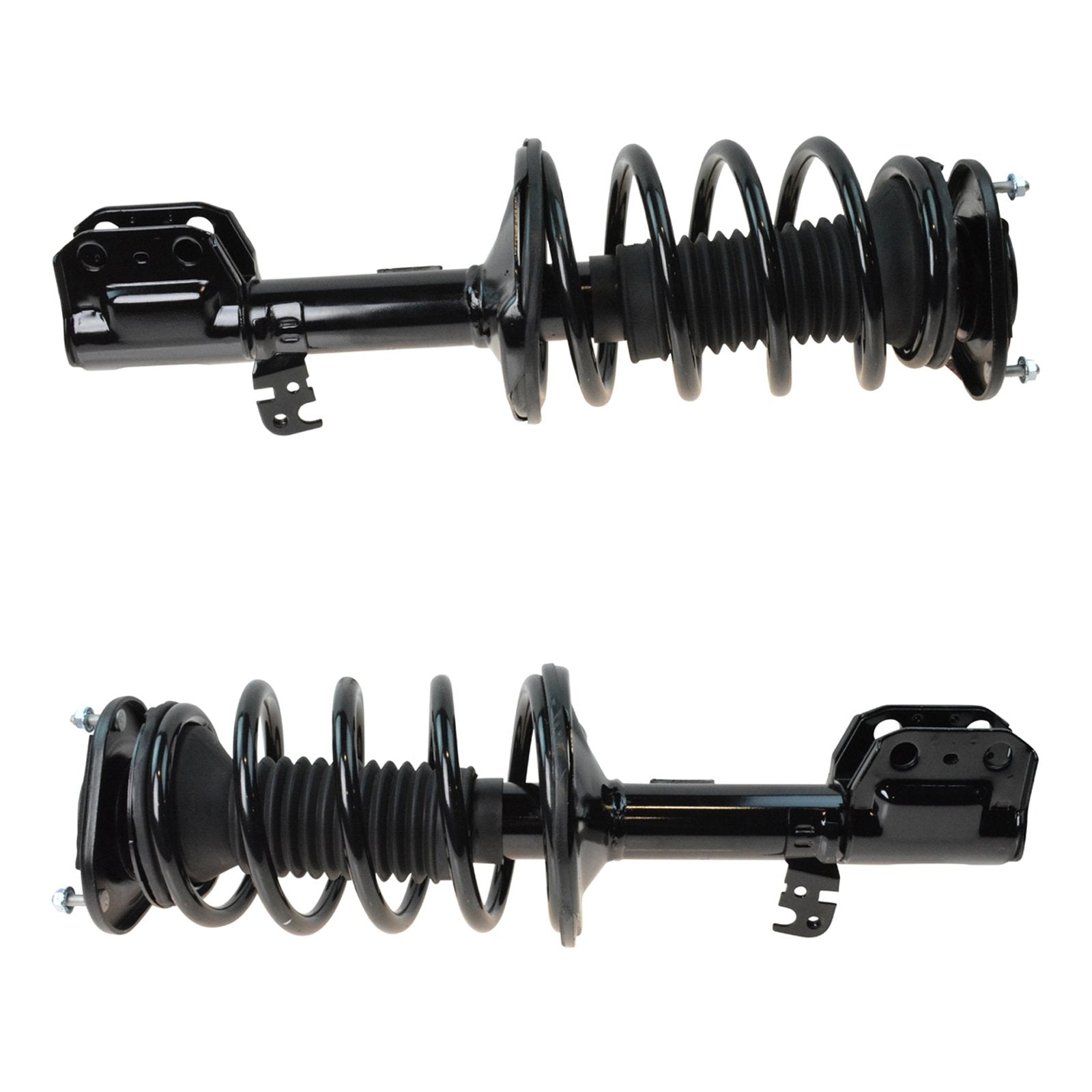 Trq Front Strut & Coil Spring Assembly Set Driver & Passenger Sides Compatible With 03-08 Pontiac Vibe Toyota Matrix