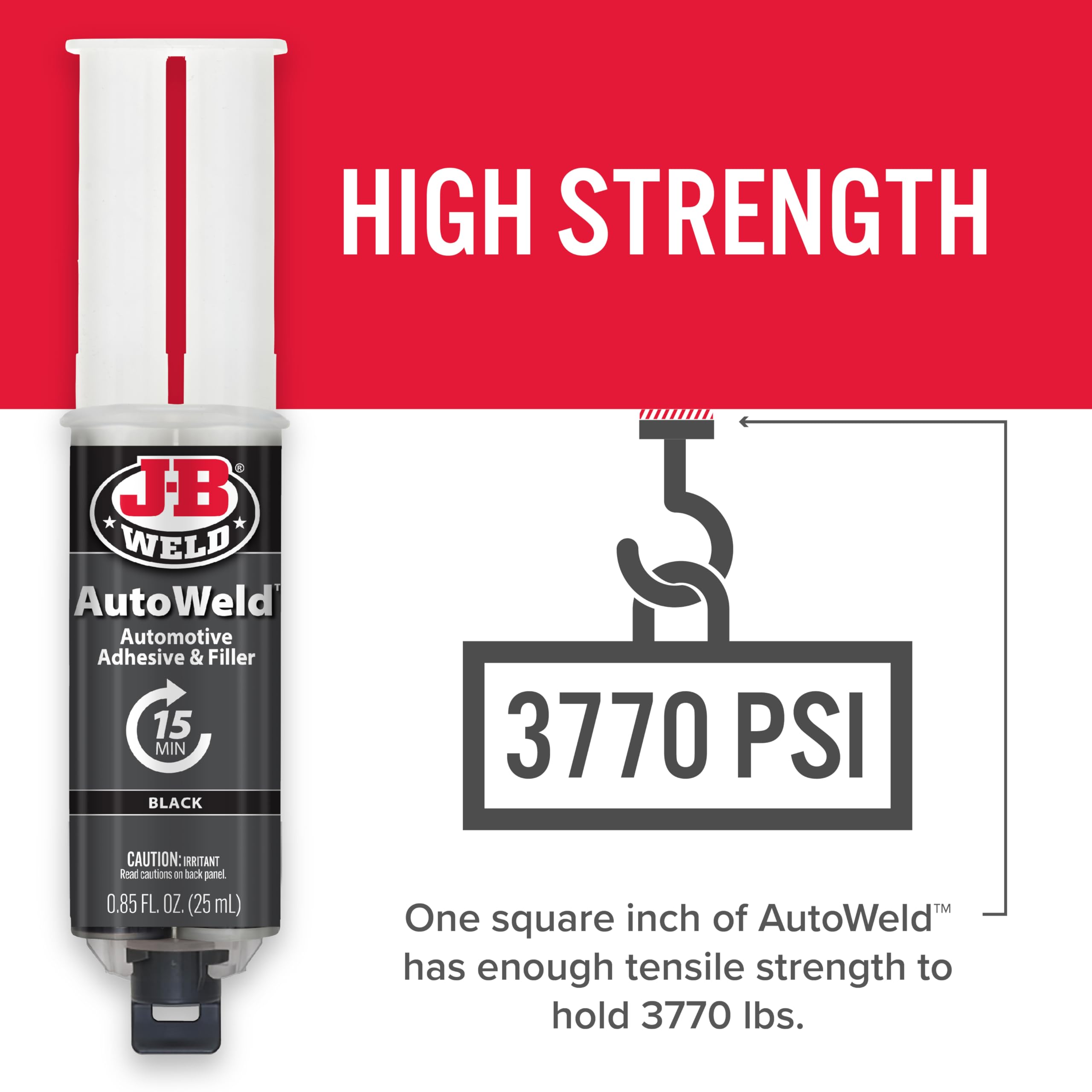 J-B Weld Autoweld, 25Ml, Black