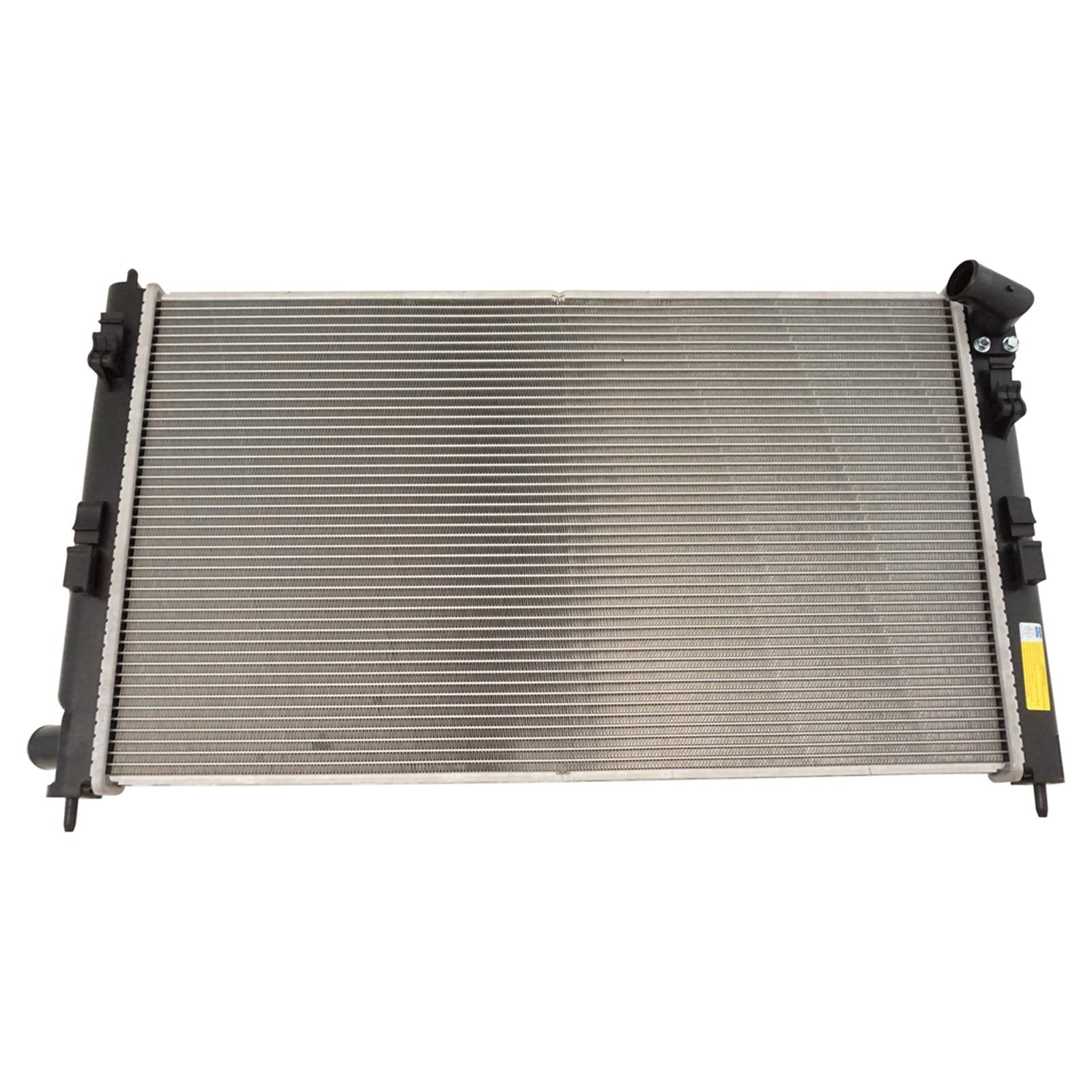 Trq Radiator Assembly Aluminum Core Compatible With 08-15 Mitsubishi Lancer 07-09 Outlander Cu2978 Mi3010214