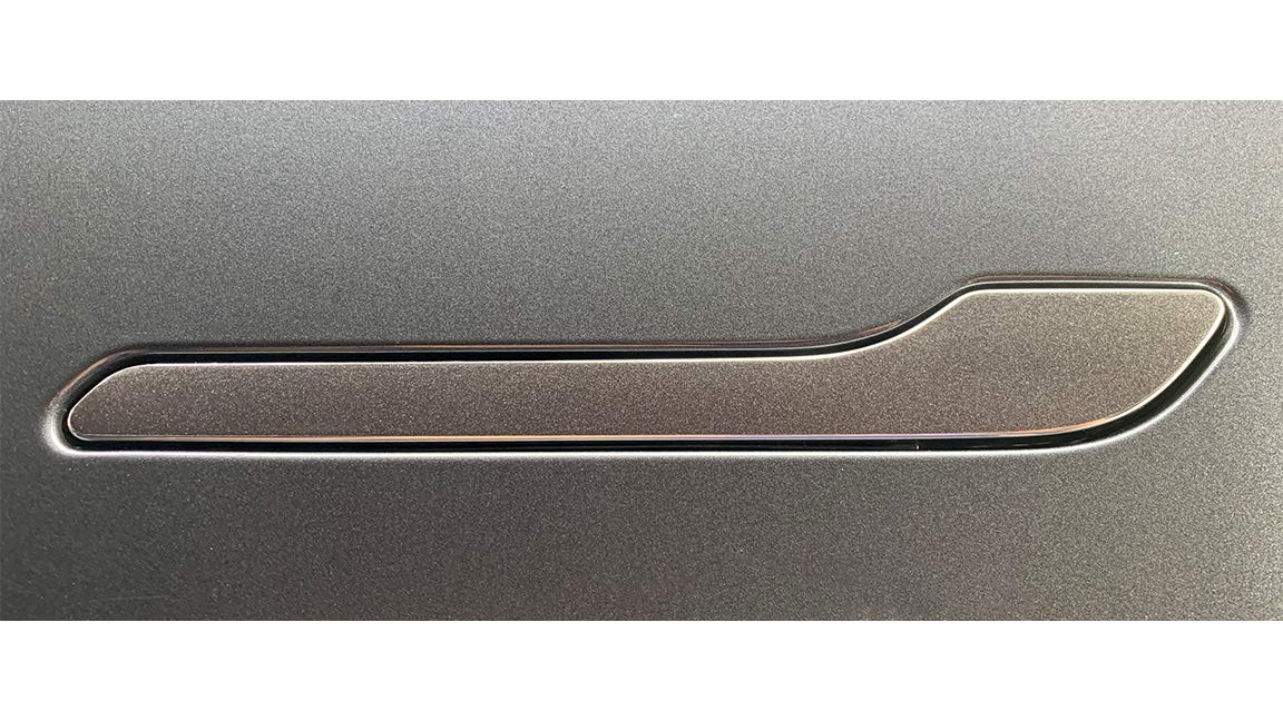 Door Handle Wrap for Tesla Model 3/Y (Midnight Silver Metallic)