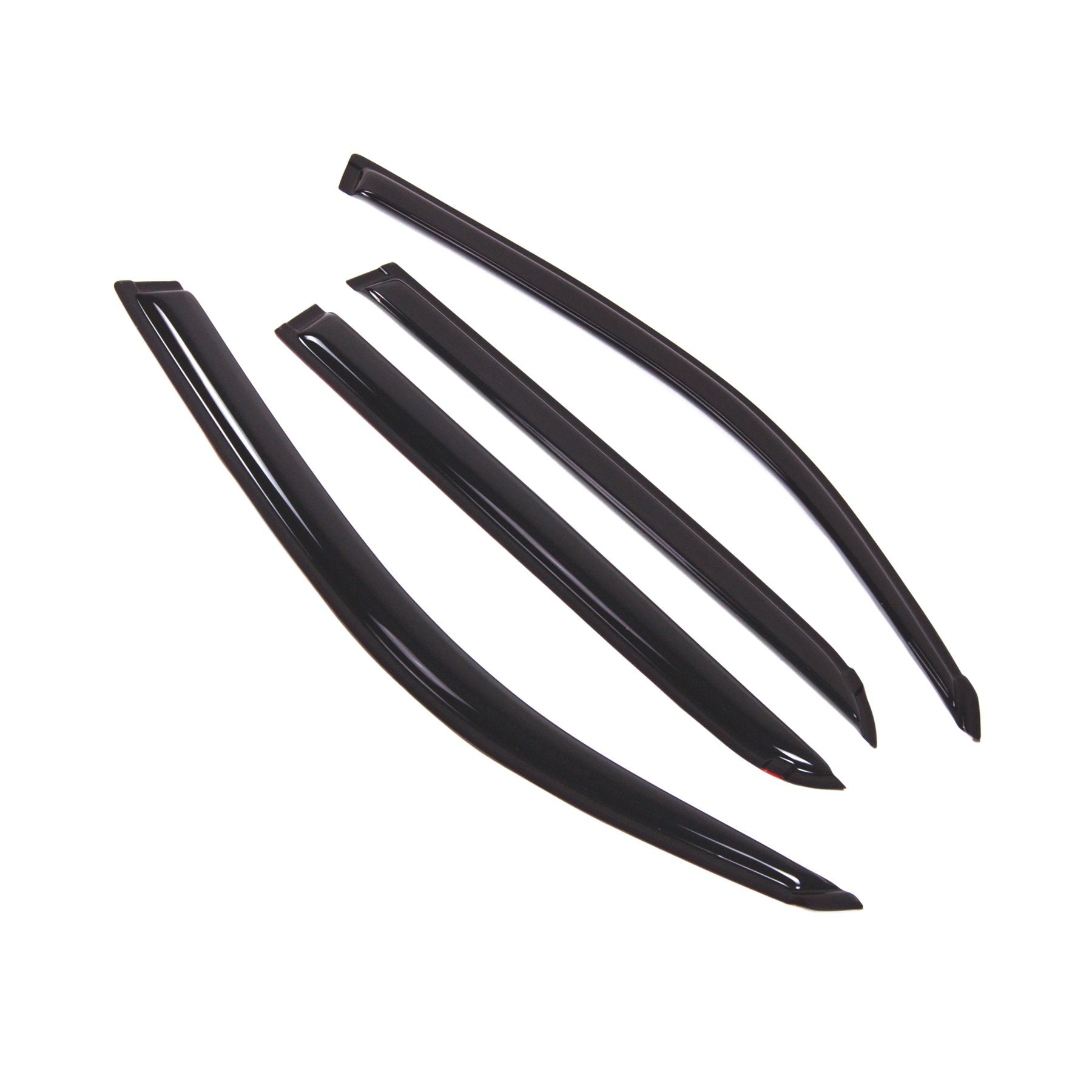 Car Window Rain Guard | Outside Mount Visors Auto Side Window Deflectors | Windows Visor Rain Shields Compatible With 2001-2007