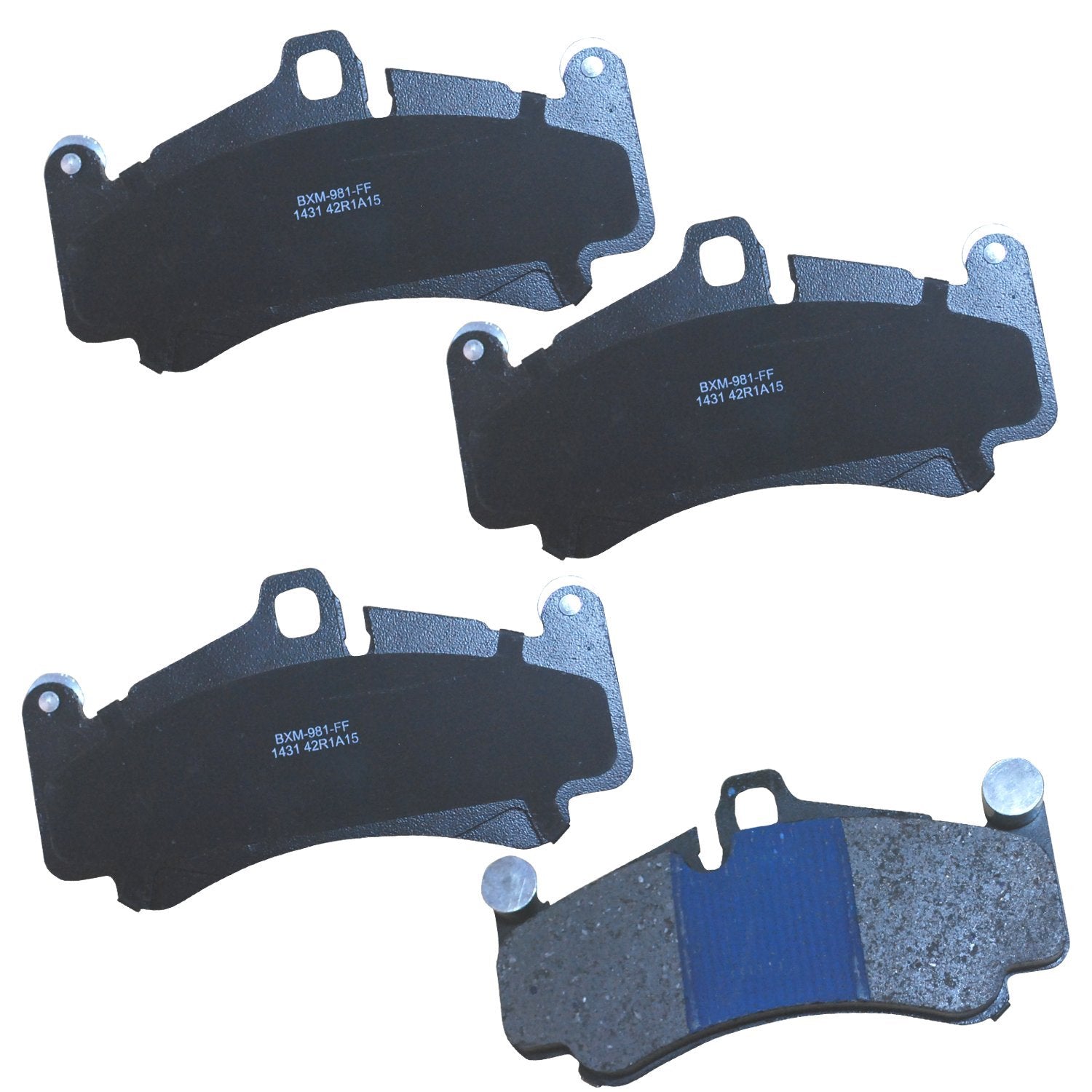 Bendix Premium Sbm1431 Semi-Metallic Front Brake Pads For Porsche 911 2010