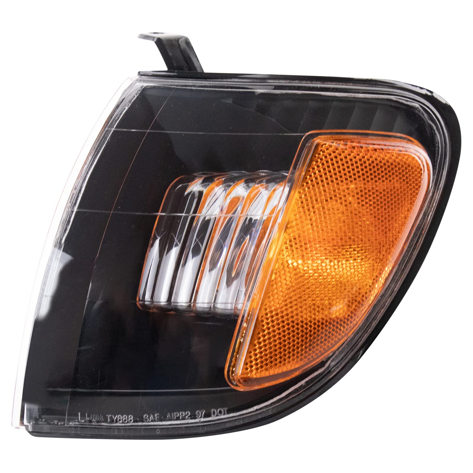 Trq Headlight Assembly Set Headlights Driver & Passenger Side Halogen Compatible With 2000-2004 Toyota Tundra To2502129 To250312