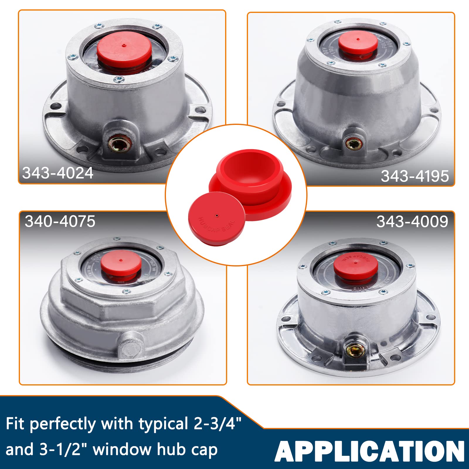 Cheemuii 20 Pcs Hubcap Rubber Plugs 1-1/8'' Wheel Fit For Trailer Hub Cap Replace Stemco 359-5990 Fit For Stemco 343-4009 343-40