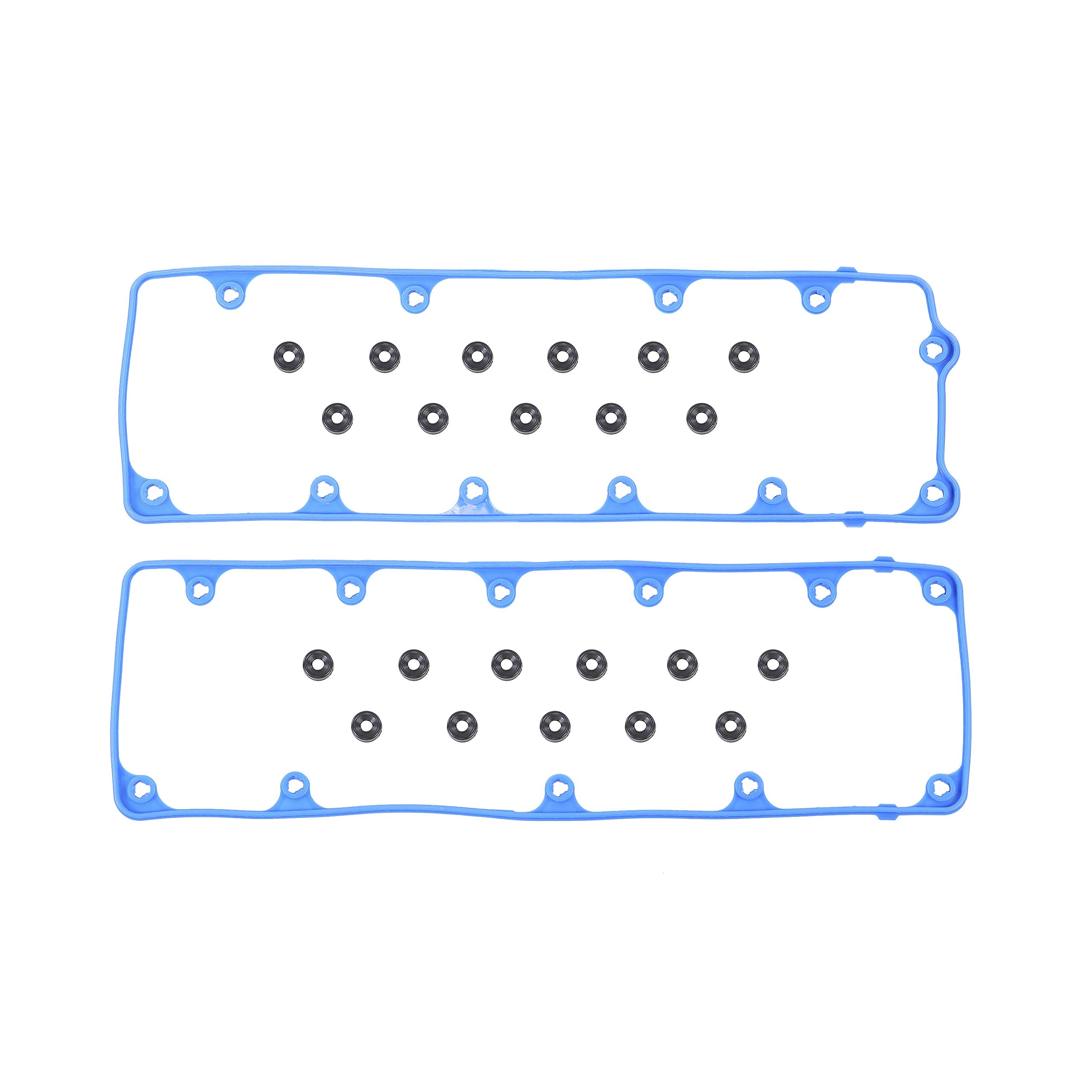 DNJ VC4154G Valve Cover Gasket for 2002-2014, Ford, Lincoln, Mercury, Crown Victoria, E-150, E-250, Expedition, Explorer, F-150, F-150 Heritage, Grand Marquis, Mountaineer, 4.6L,V8, SOHC, 281cid