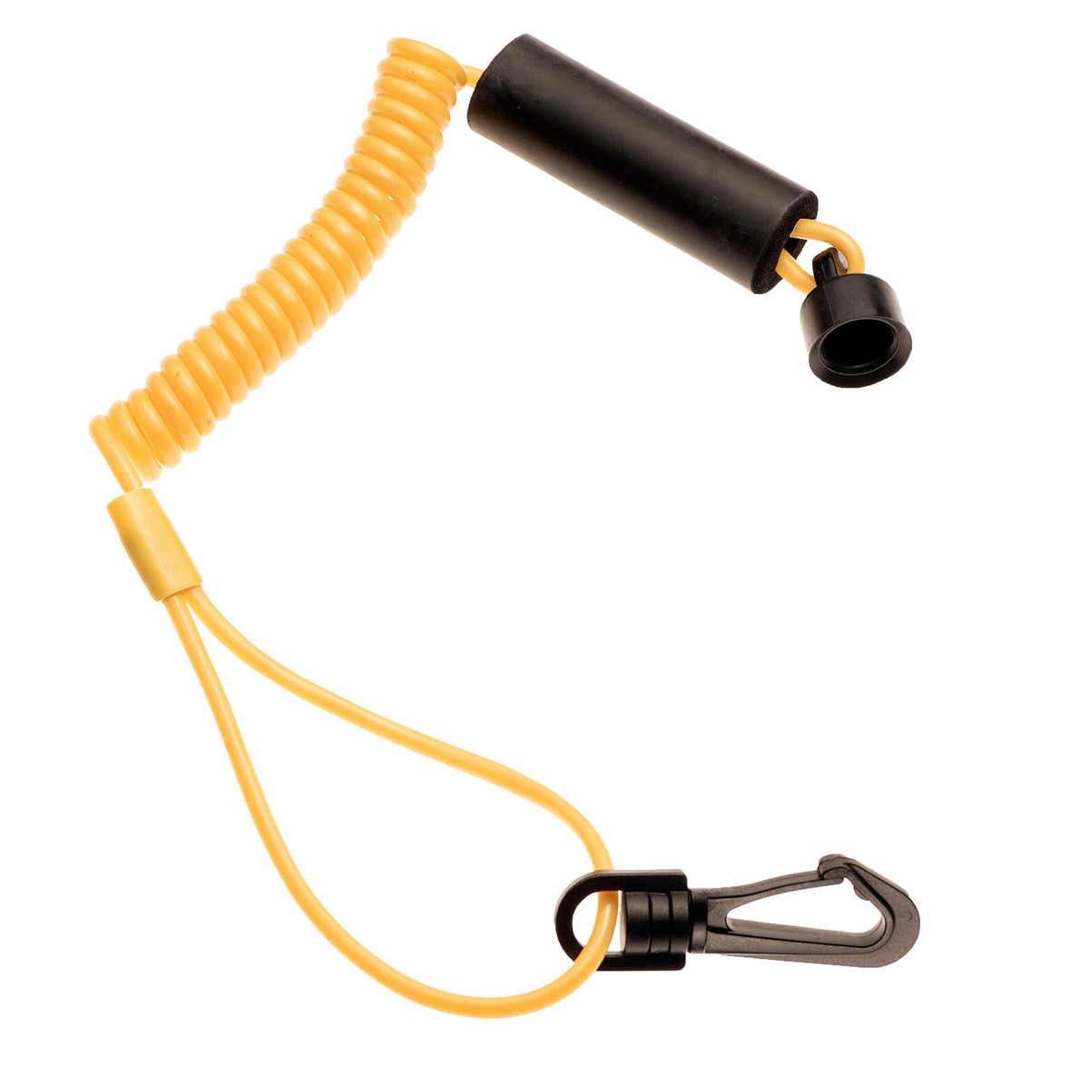 Sea Doo Non Dess Floating Safety Lanyard Tether Key 1989-1995 Yellow