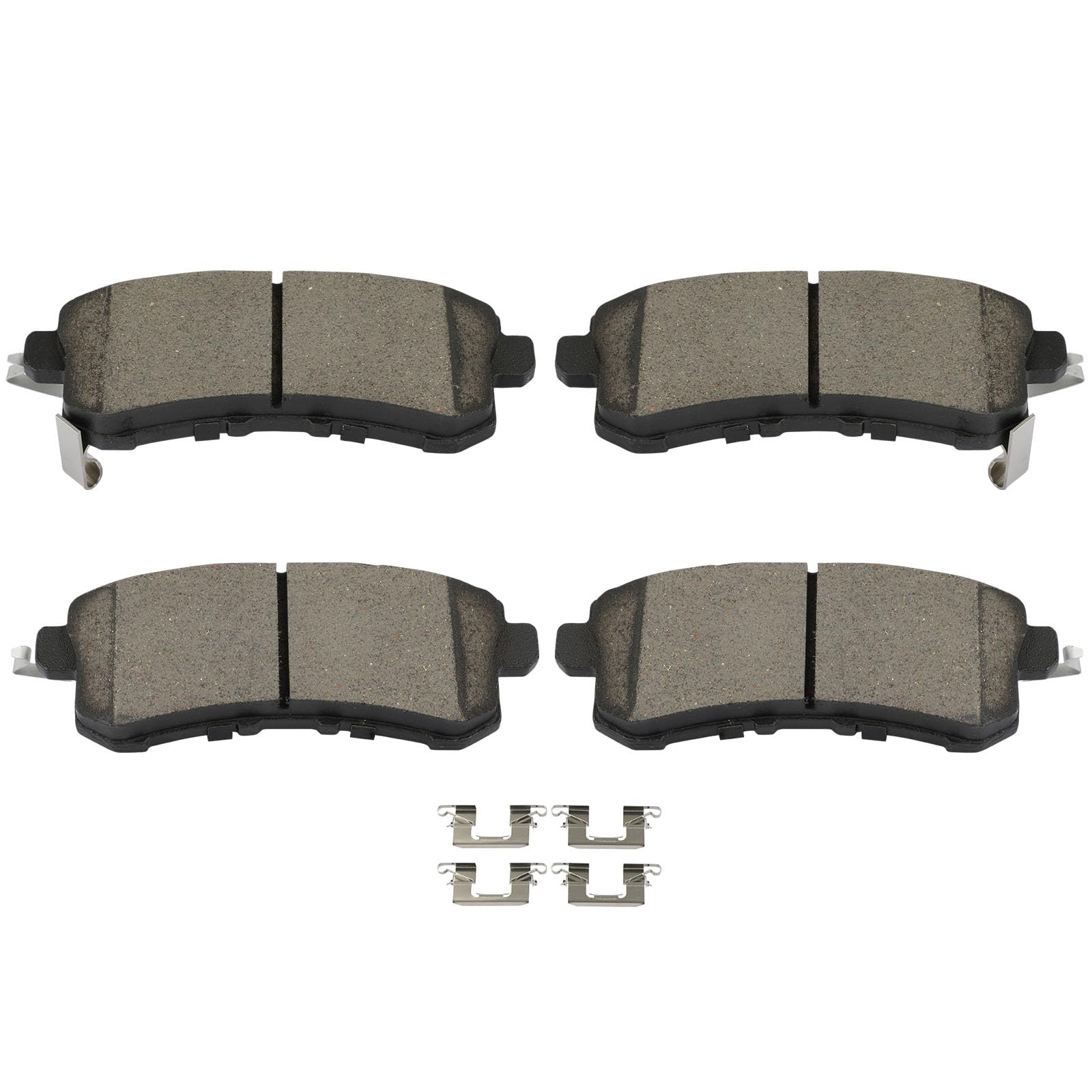 Scitoo D1510 Ceramic Brake Pads Sets Rear W/Hardware Replacement For Infiniti For Qx56 2011-2013,For Infiniti For Qx80 2014-2017