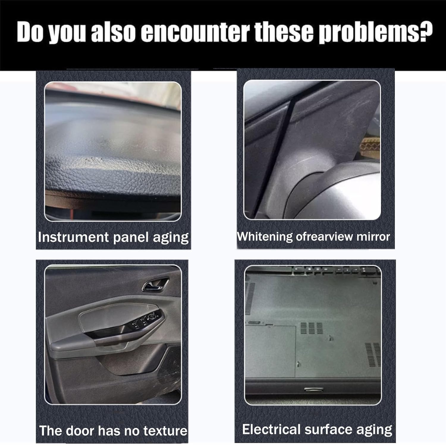 3 Pcs Crystal Coating for Car Plastic Parts, 2025 New Plastic Parts Crystal Coating, High Gloss Protective Layer, Refurbish Agen