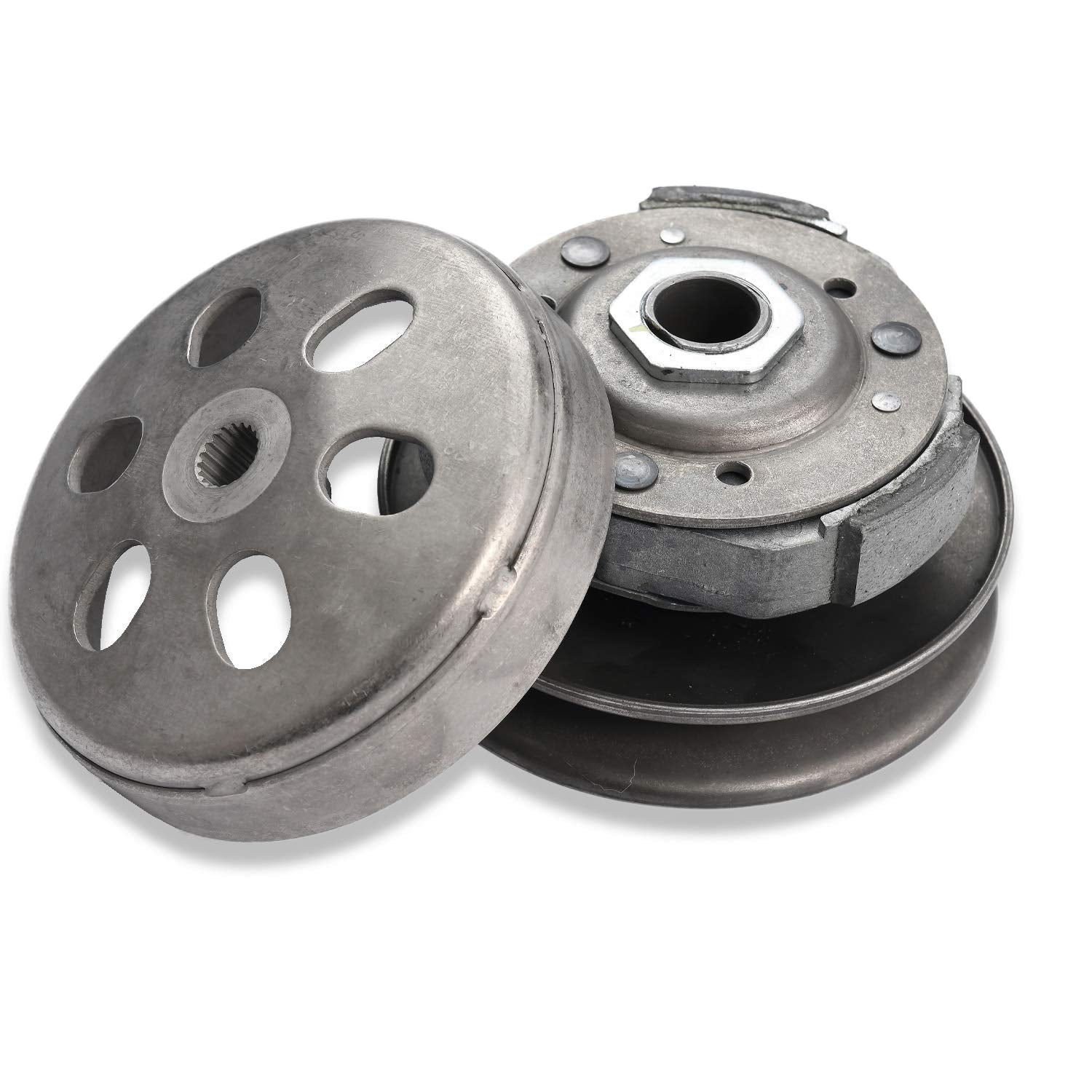 Cleo Clutch Assembly Rear Clutch For Gy6 125Cc And 150Cc 4-Stroke Engine Scooter Atv Taotao Roketa Sunl